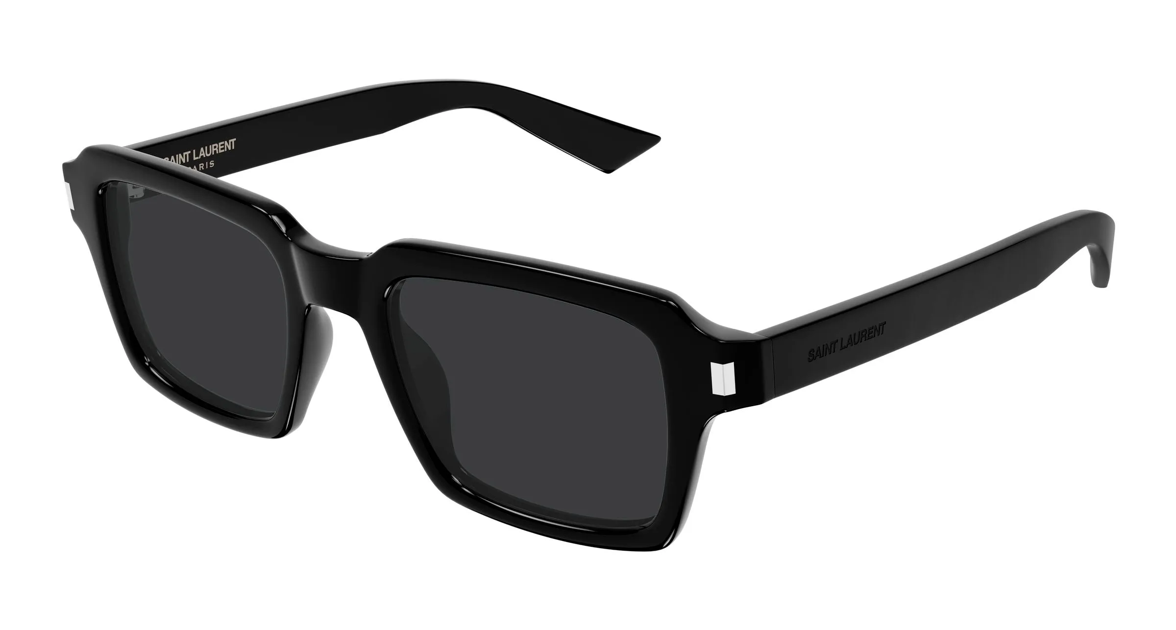 SAINT LAURENT SL 947 001 Occhiali da sole Acetato Nero Nero Squadrata - immagine 1
