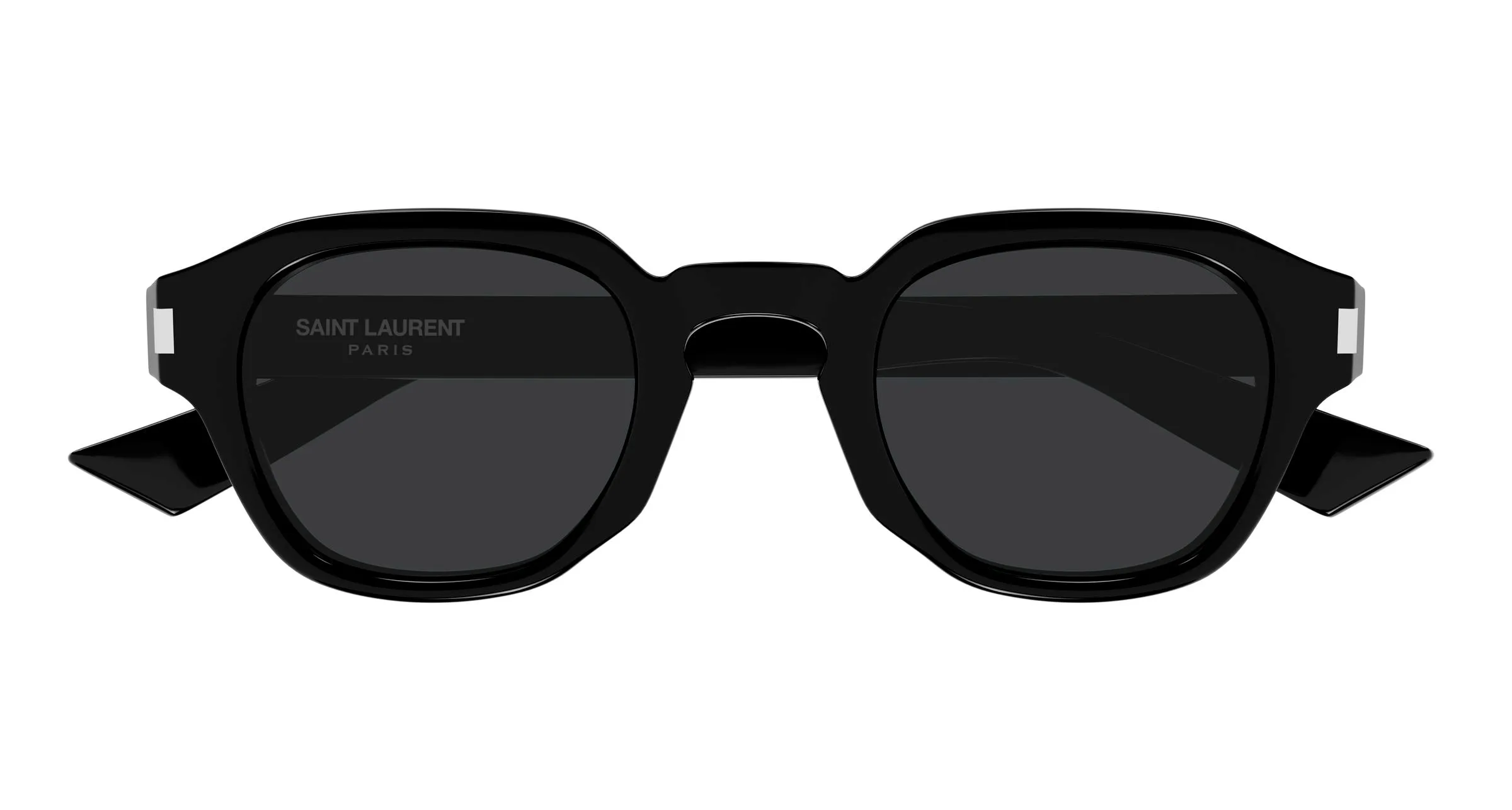 SAINT LAURENT SL 946 001 Occhiali da sole Acetato Nero Nero Rotonda - immagine 2