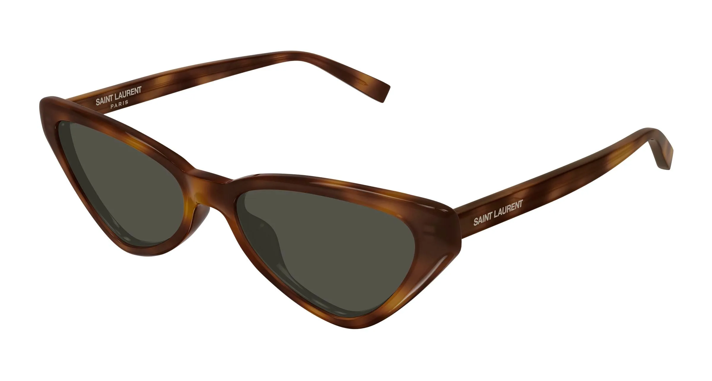 SAINT LAURENT SL 944 002 Occhiali da sole Acetato Havana Grigio Cat Eye - immagine 1