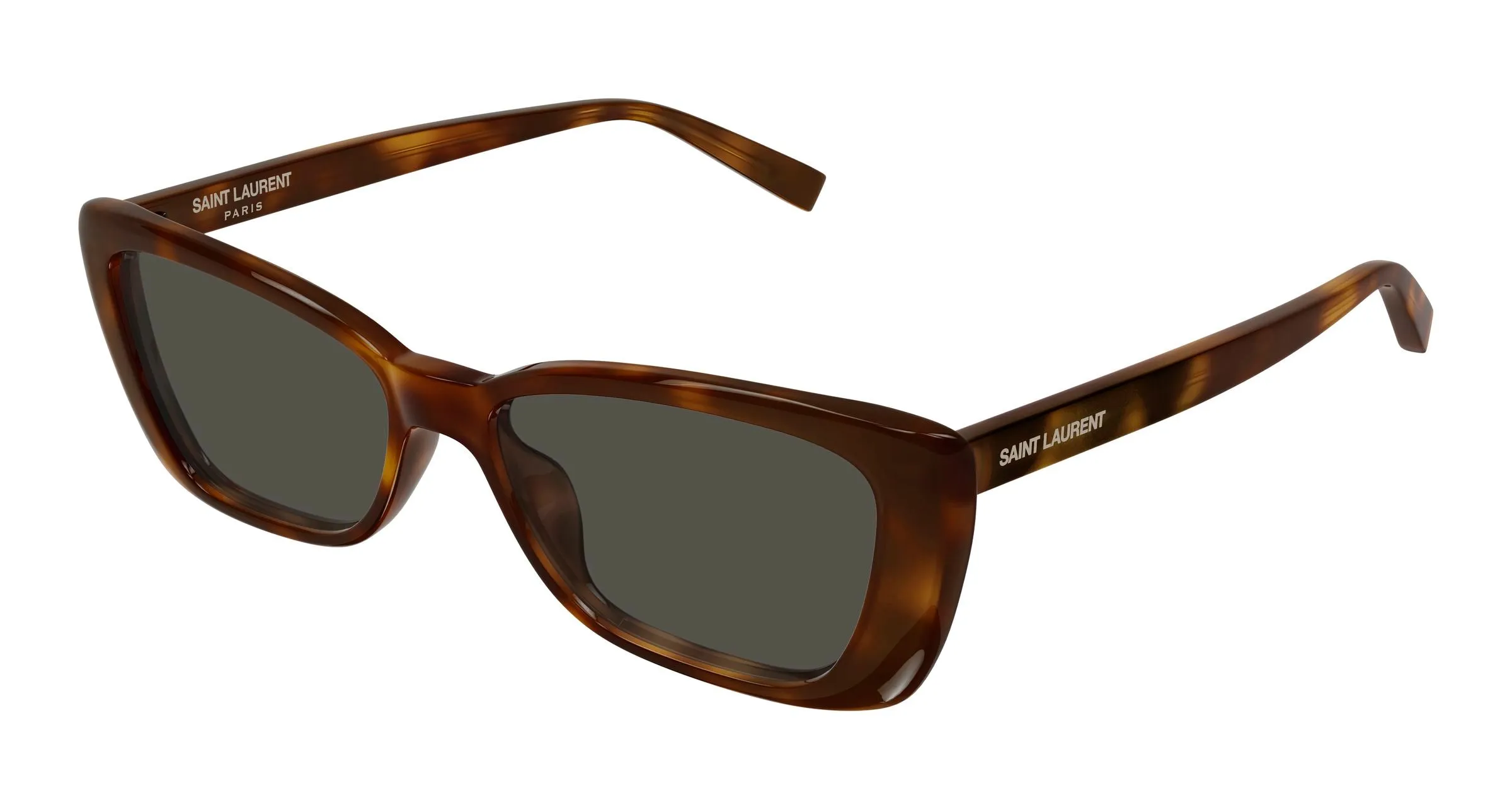 SAINT LAURENT SL 943 002 Occhiali da sole Acetato Havana Grigio Squadrata - immagine 1