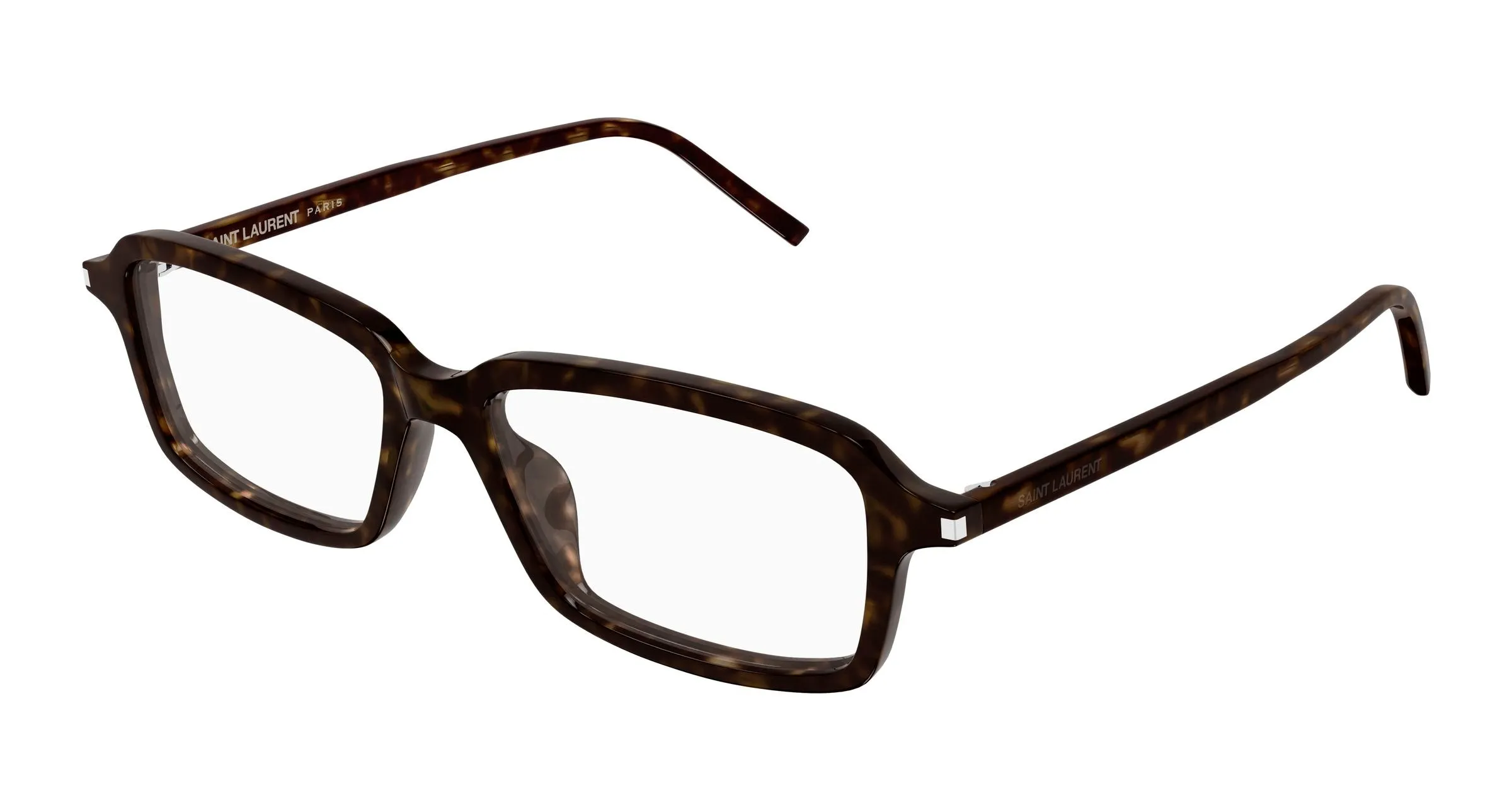 SAINT LAURENT SL 938 OPT 005 Montature da vista Acetato Havana Trasparente Squadrata - immagine 1