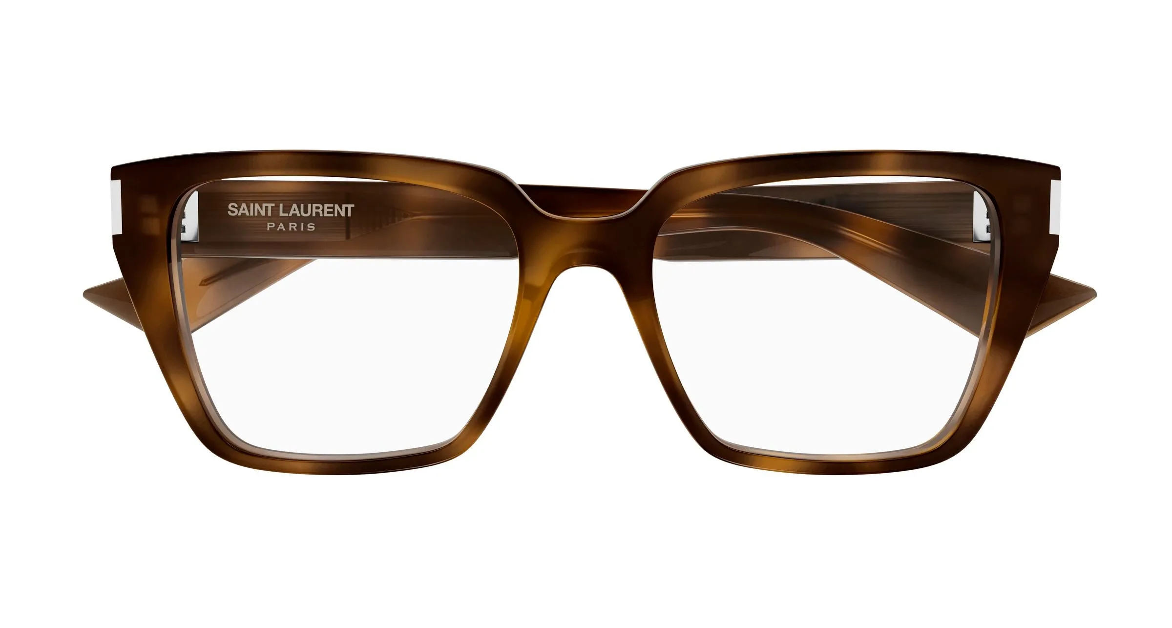 SAINT LAURENT SL 930 002 Montature da vista Acetato Havana Trasparente Cat Eye - immagine 2