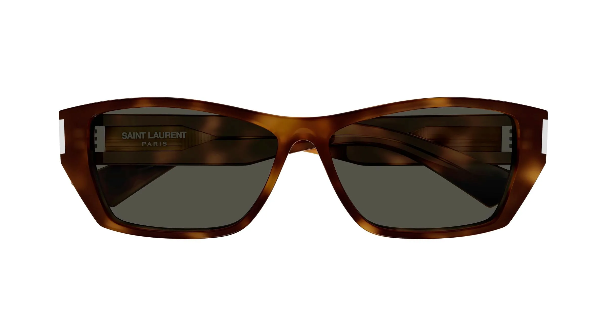 SAINT LAURENT SL 928 002 Occhiali da sole Acetato Havana Grigio Squadrata - immagine 2