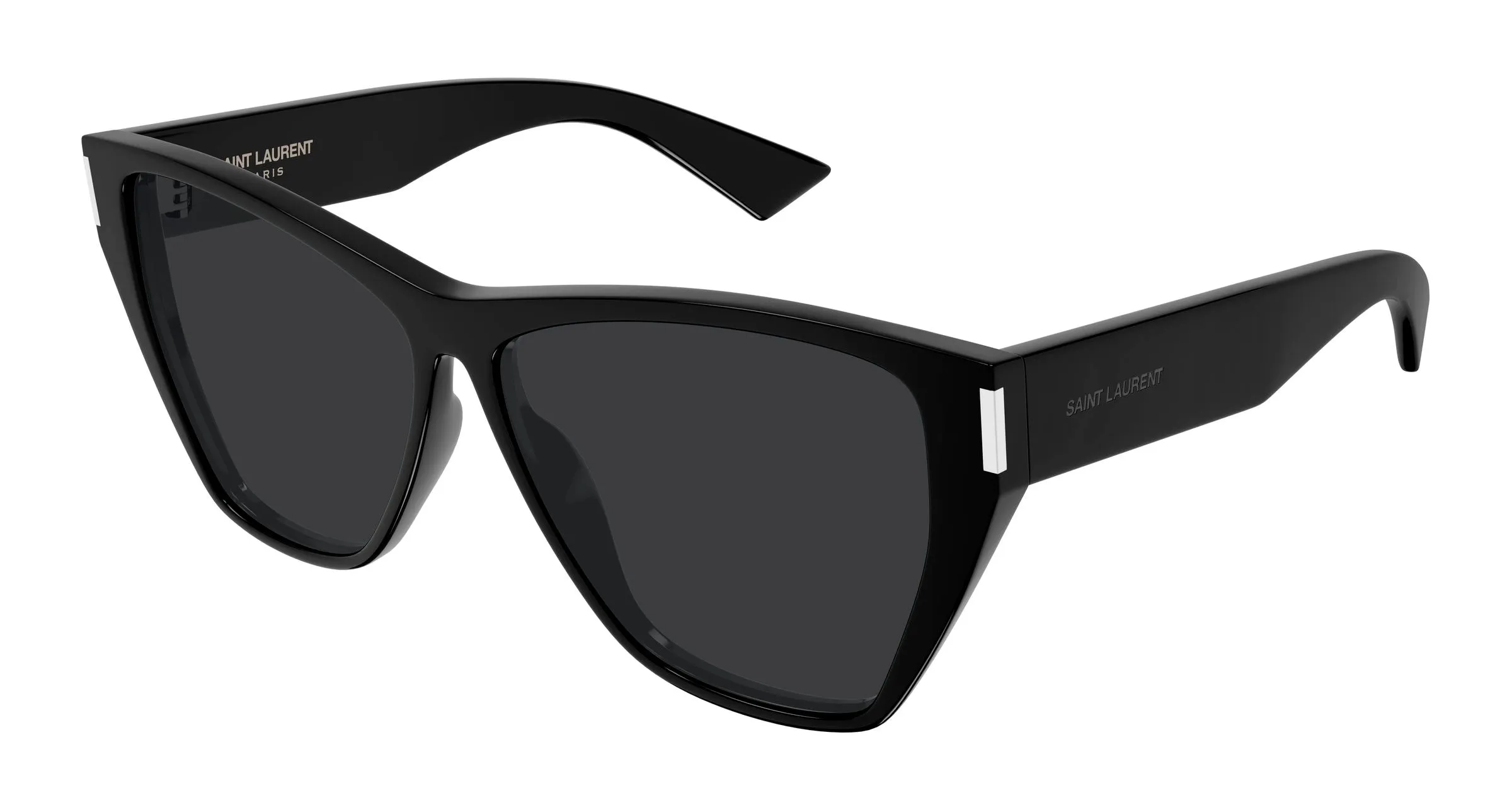 SAINT LAURENT SL 927 001 Occhiali da sole Acetato Nero Nero Cat Eye - immagine 1
