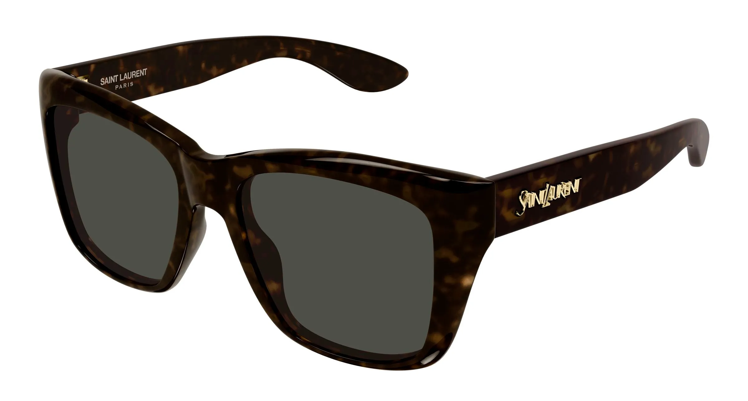 SAINT LAURENT SL 923 002 Occhiali da sole Acetato Havana Grigio Cat Eye - immagine 1