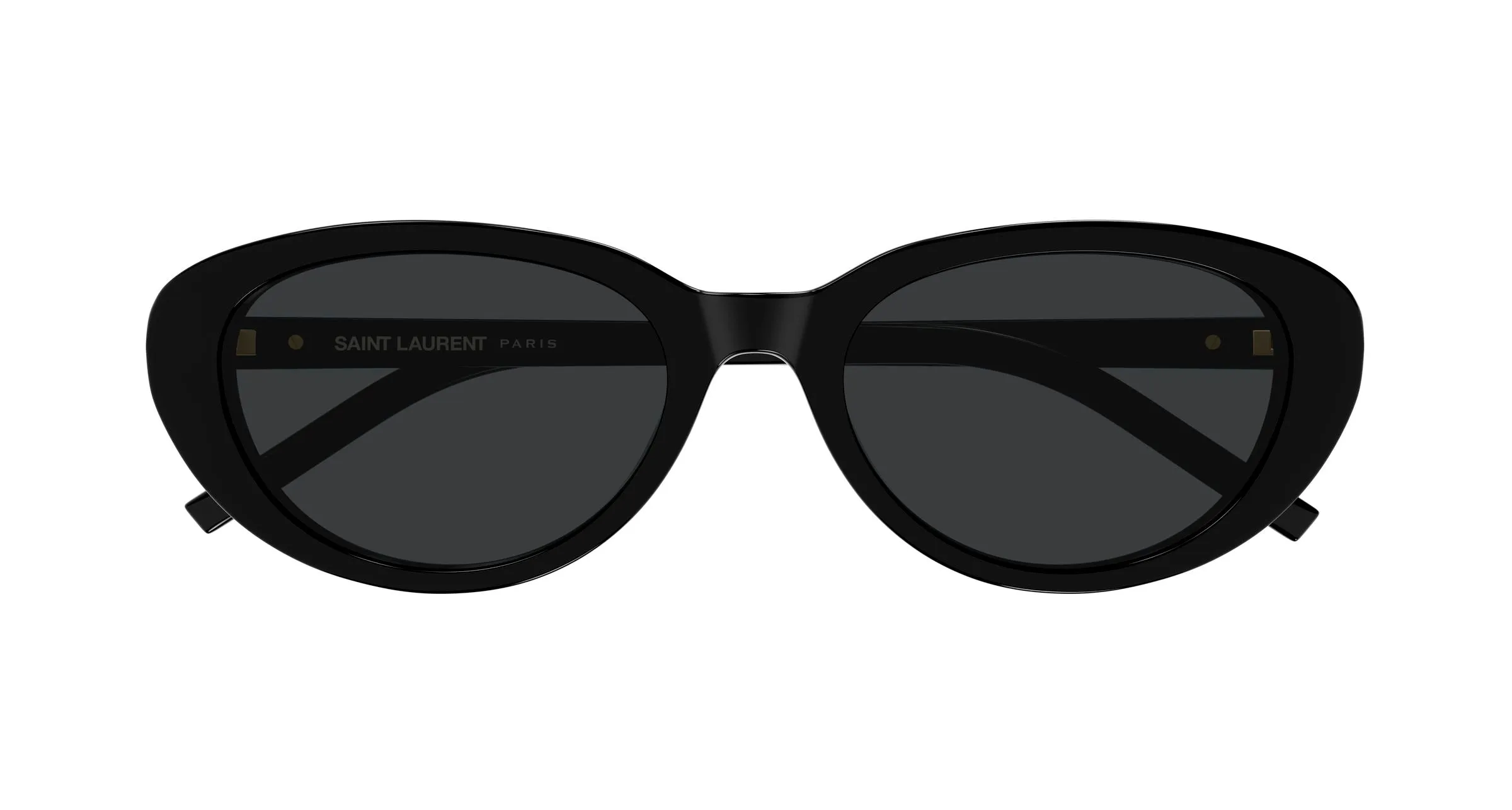 SAINT LAURENT SL M154/K 001 Occhiali da sole Acetato Nero Nero Cat Eye - immagine 2