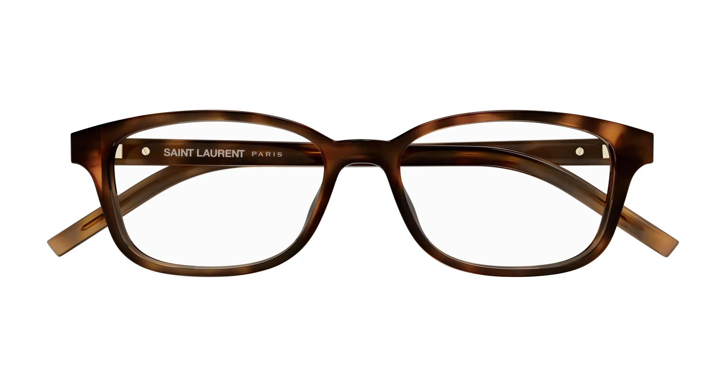 SAINT LAURENT SL M151/J 003 Montature da vista Acetato Havana Trasparente Squadrata - immagine 2