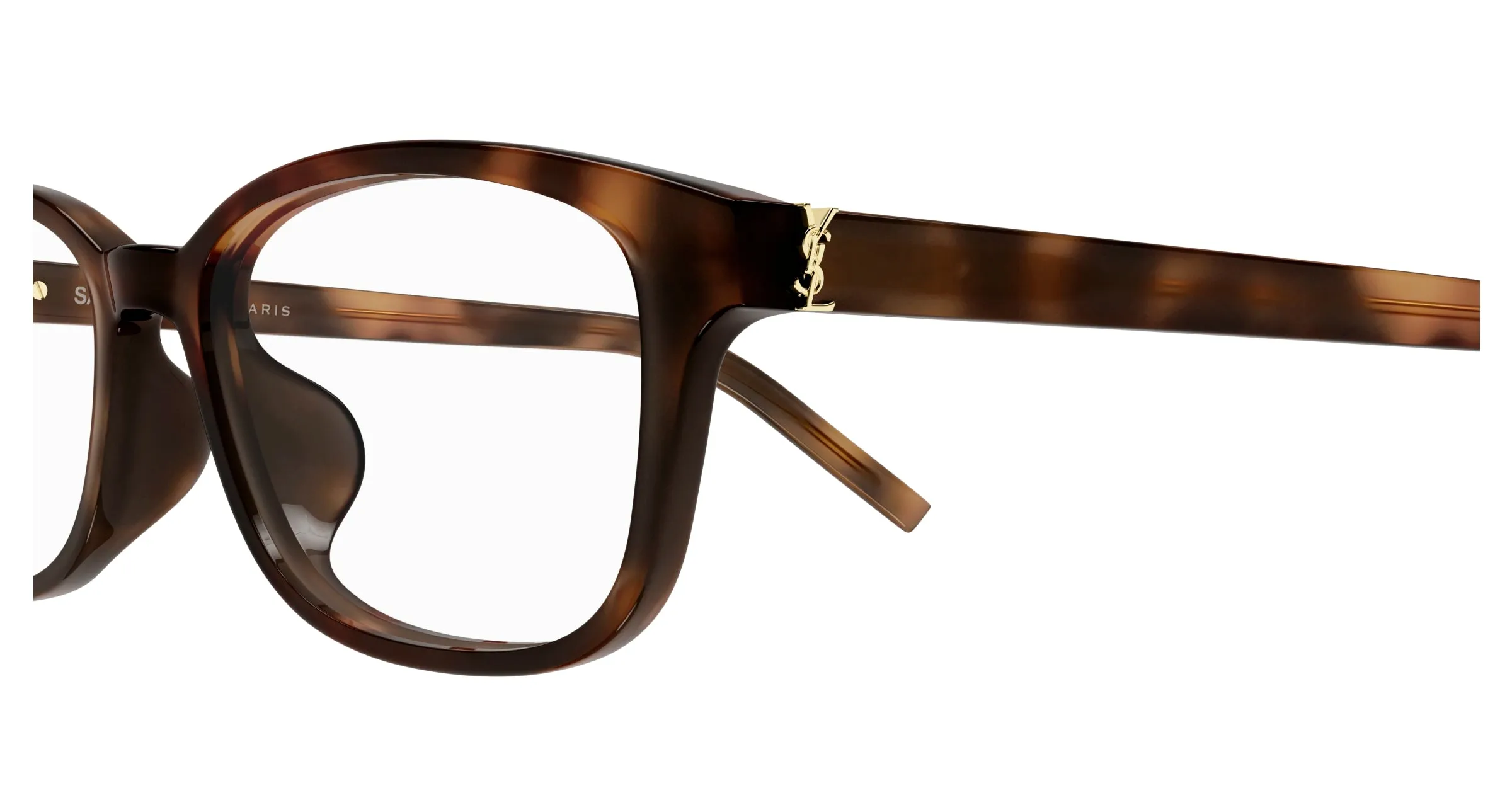 SAINT LAURENT SL M151/J 003 Montature da vista Acetato Havana Trasparente Squadrata - immagine 3