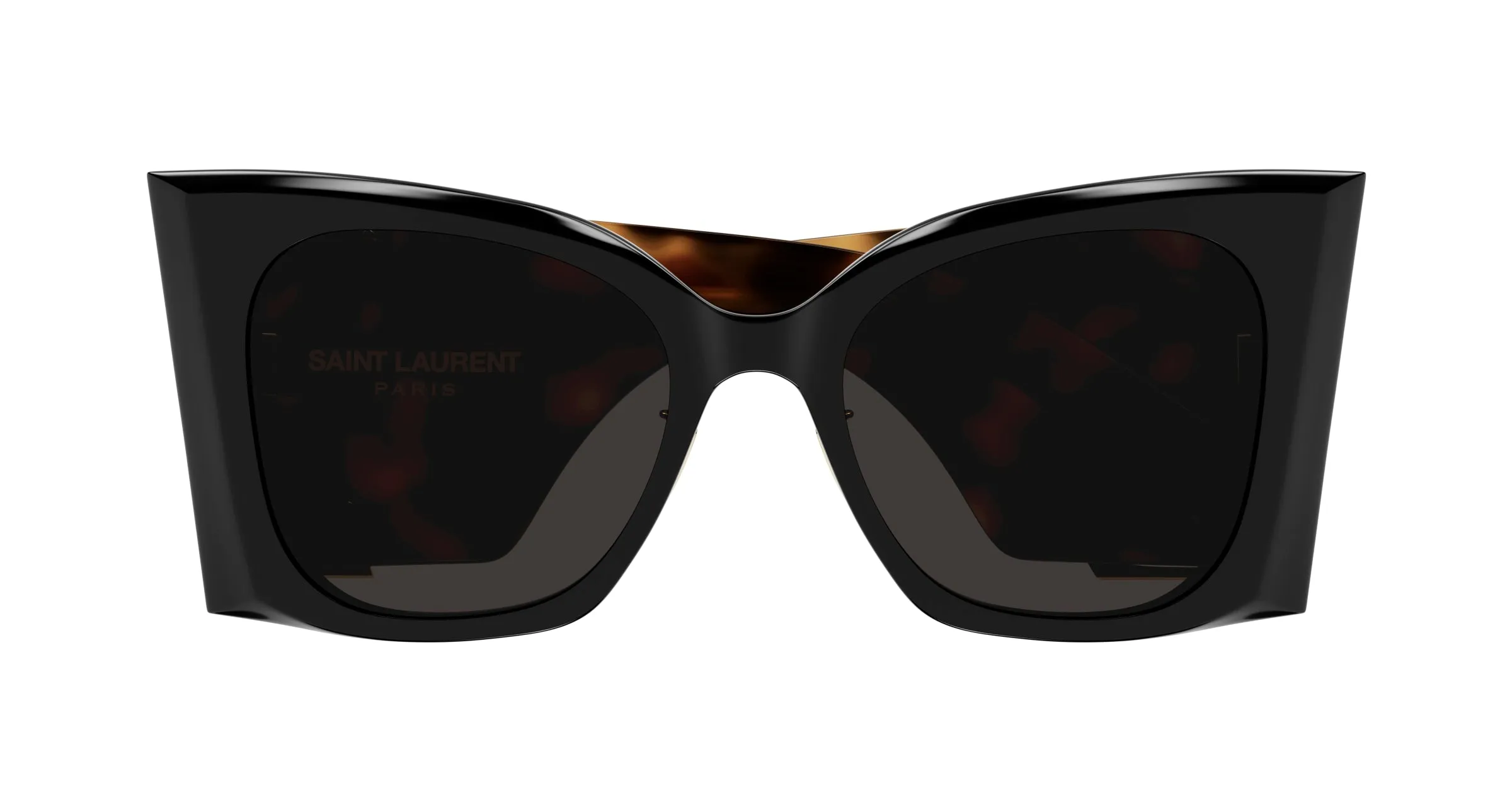 SAINT LAURENT SL M119/F BLAZE 003 Occhiali da sole Acetato Nero Nero Cat Eye - immagine 2