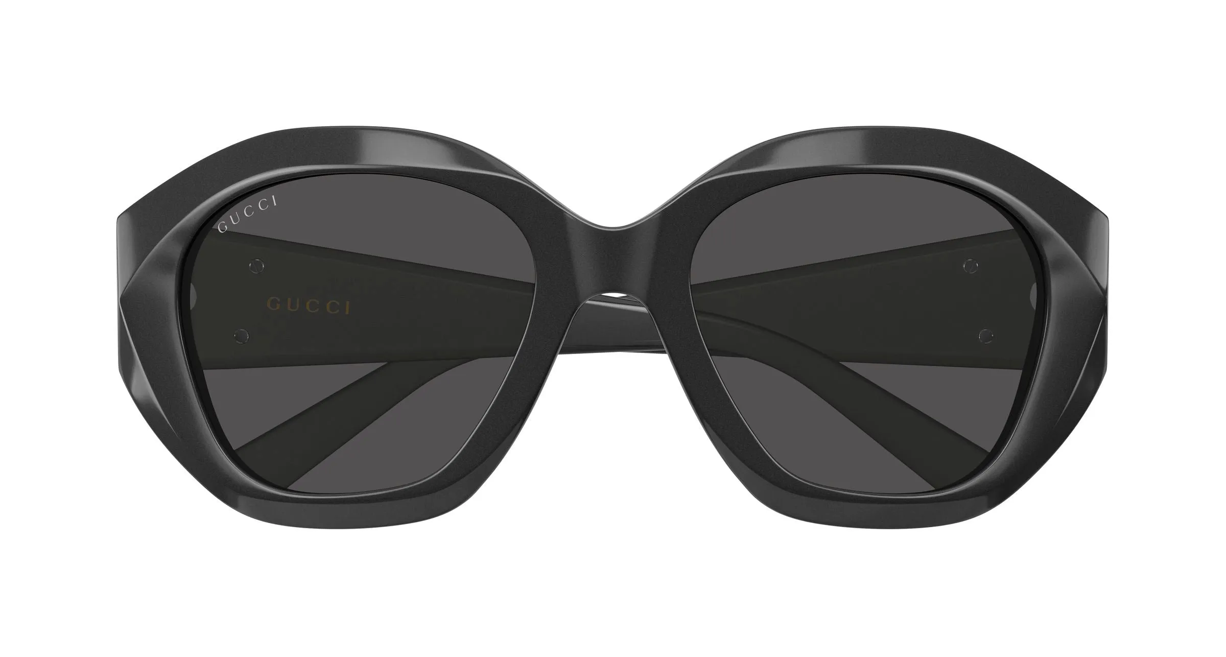Gucci GG2200S 003 Occhiali da sole Acetato Grigio Grigio Geometrica - immagine 2