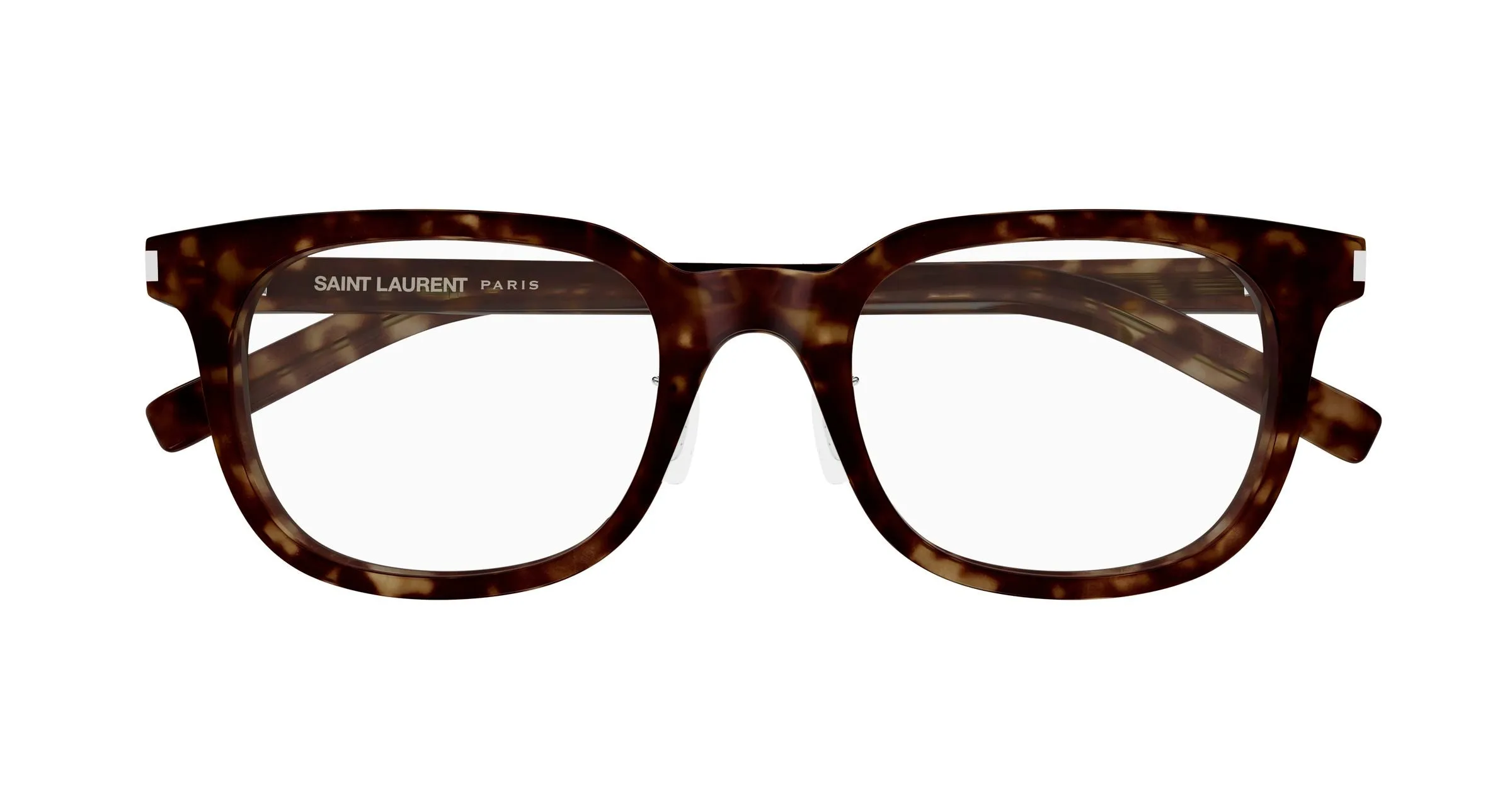 SAINT LAURENT SL 840/J 002 Montature da vista Acetato Havana Trasparente Squadrata - immagine 2