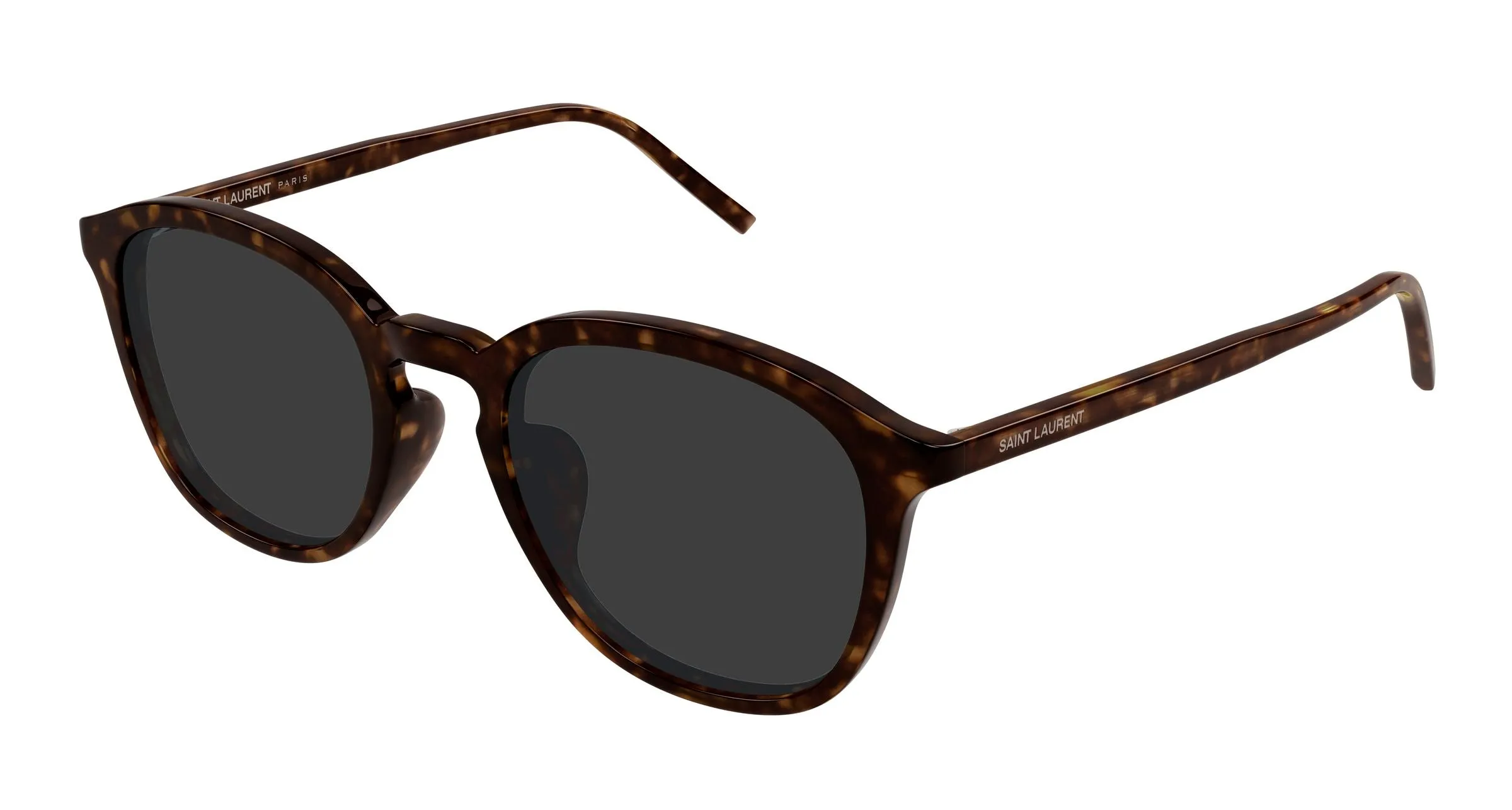 SAINT LAURENT SL 782/K 002 Occhiali da sole Acetato Havana Grigio Rotonda - immagine 1