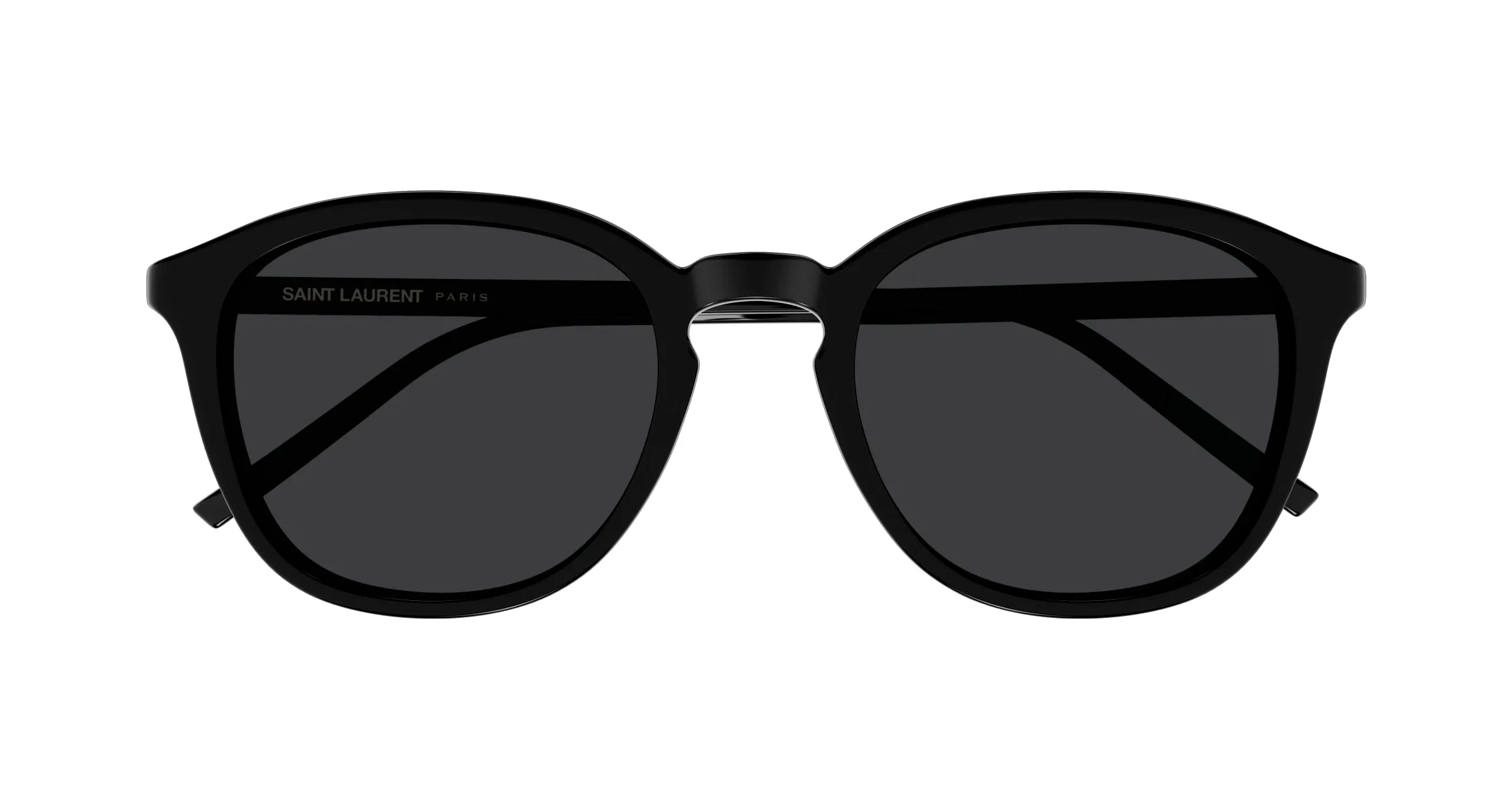 SAINT LAURENT SL 782/K 001 Occhiali da sole Acetato Nero Nero Rotonda - immagine 2
