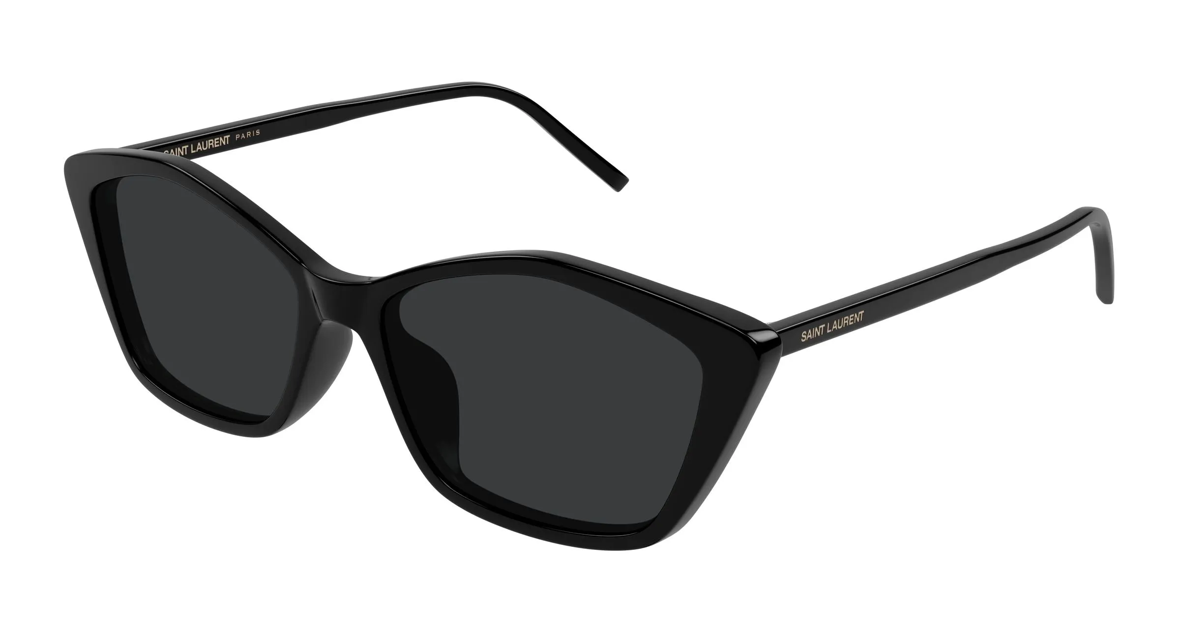 SAINT LAURENT SL 775/F 001 Occhiali da sole Acetato Nero Nero Cat Eye - immagine 1