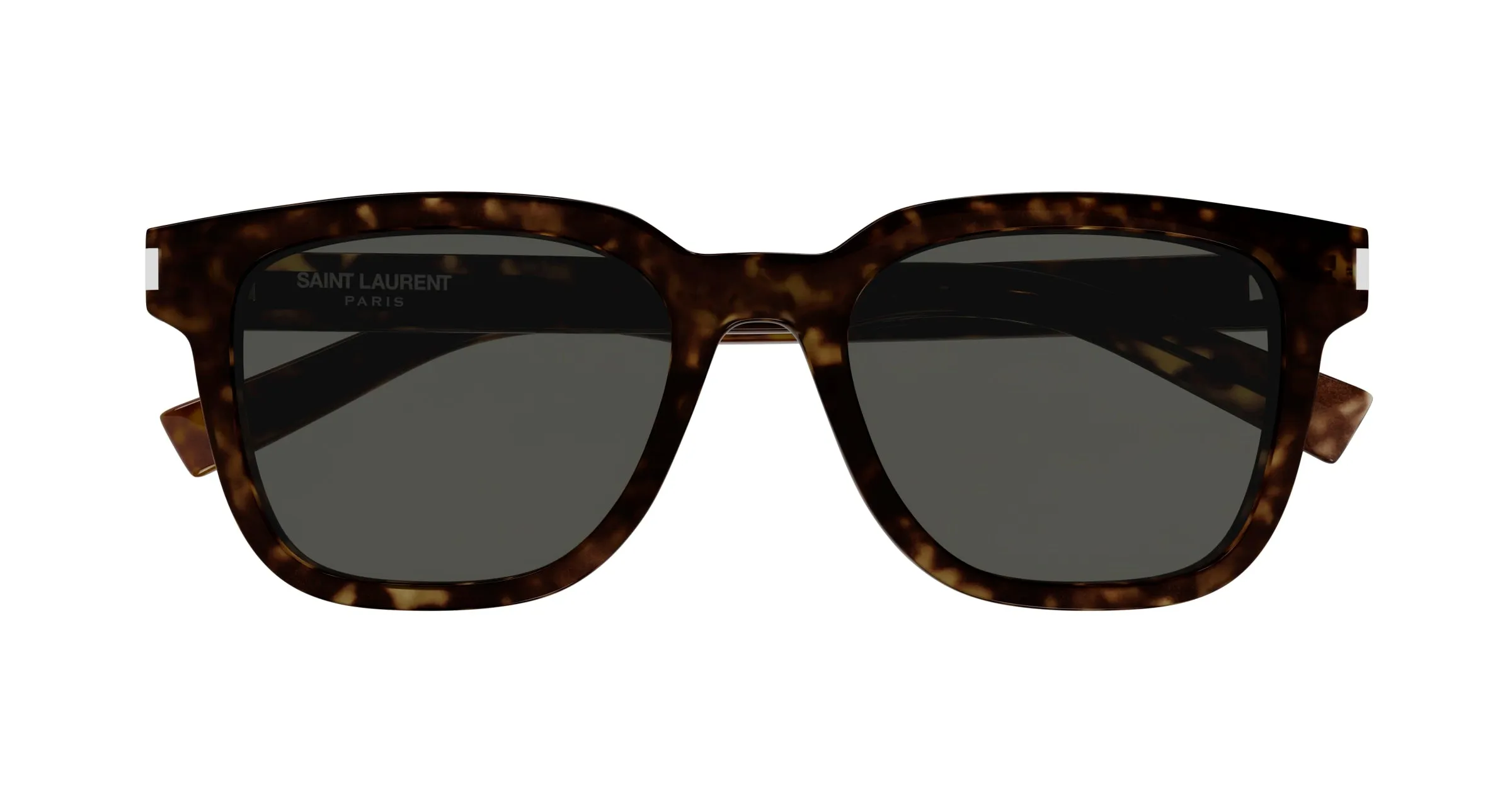 SAINT LAURENT SL 711/K 002 Occhiali da sole Acetato Havana Grigio Squadrata - immagine 2
