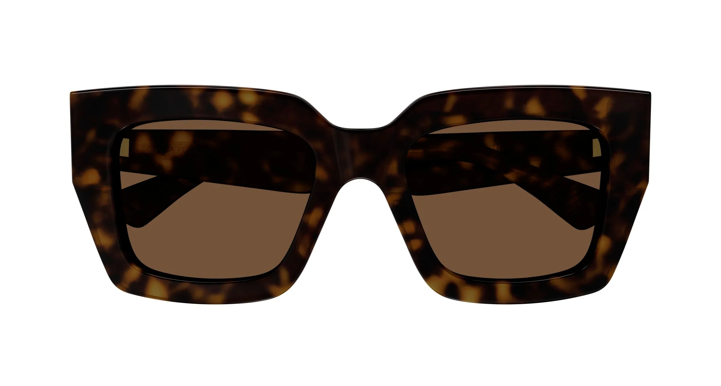 Bottega Veneta BV1212S 002 Occhiali da sole Acetato Havana Marrone Geometrica Normale - immagine 2