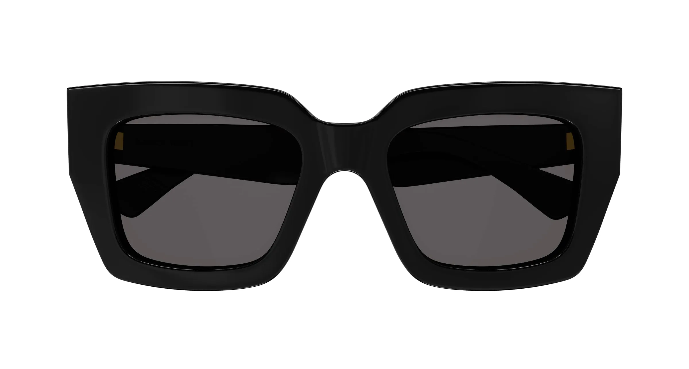 Bottega Veneta BV1212S 001 Occhiali da sole Acetato Nero Grigio Squadrata Normale - immagine 2