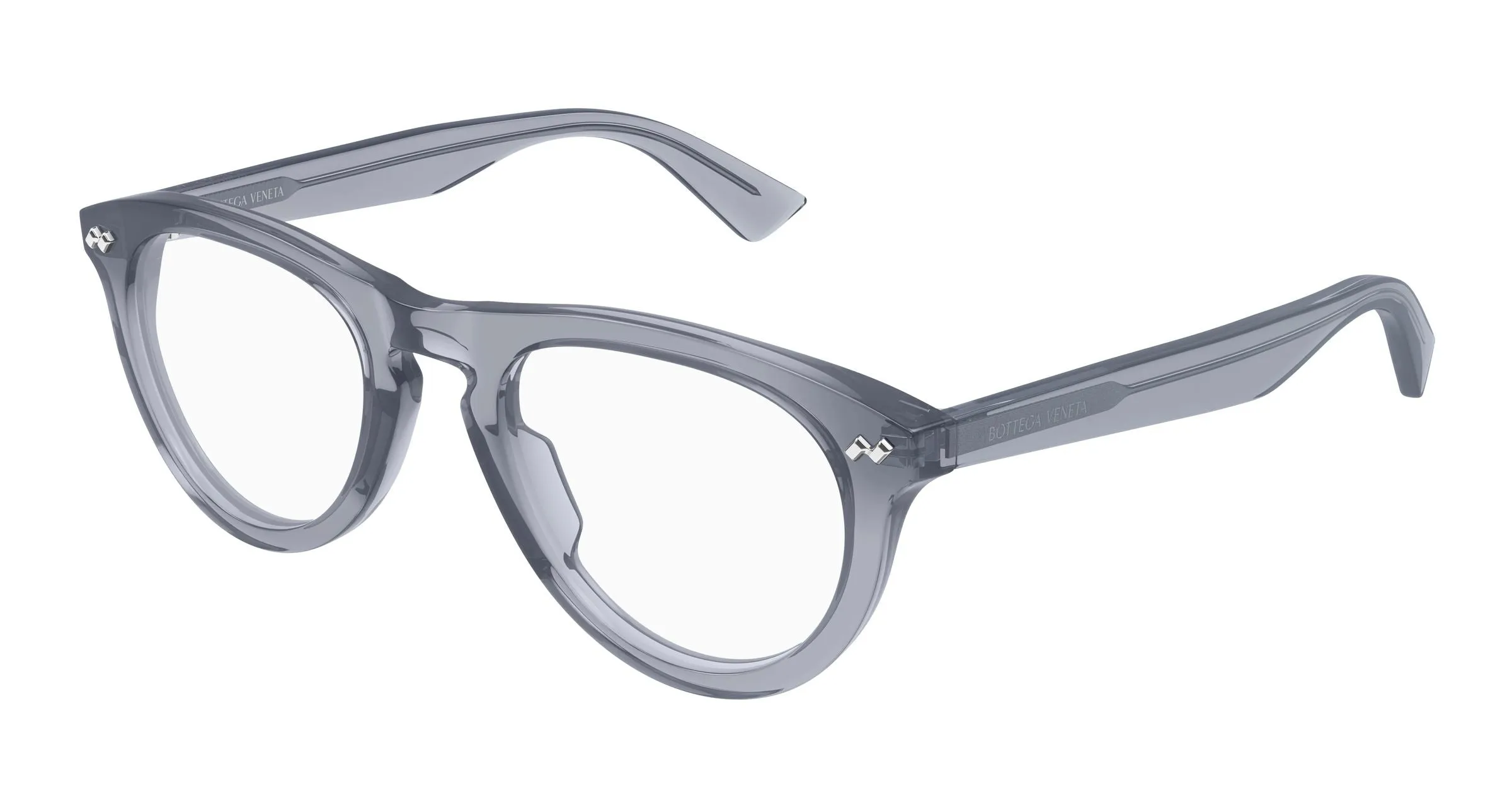 Bottega Veneta BV1507O 010 Montature da vista Acetato Rotonda - immagine 1