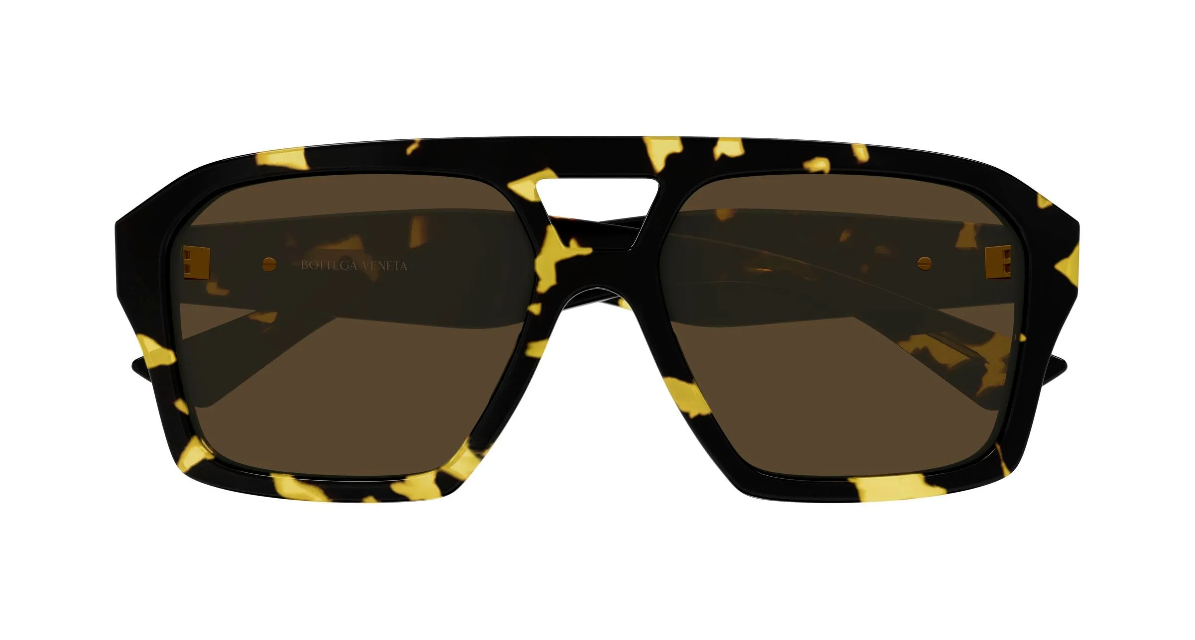 Bottega Veneta BV1501S 002 Occhiali da sole Acetato Havana Marrone Squadrata - immagine 2