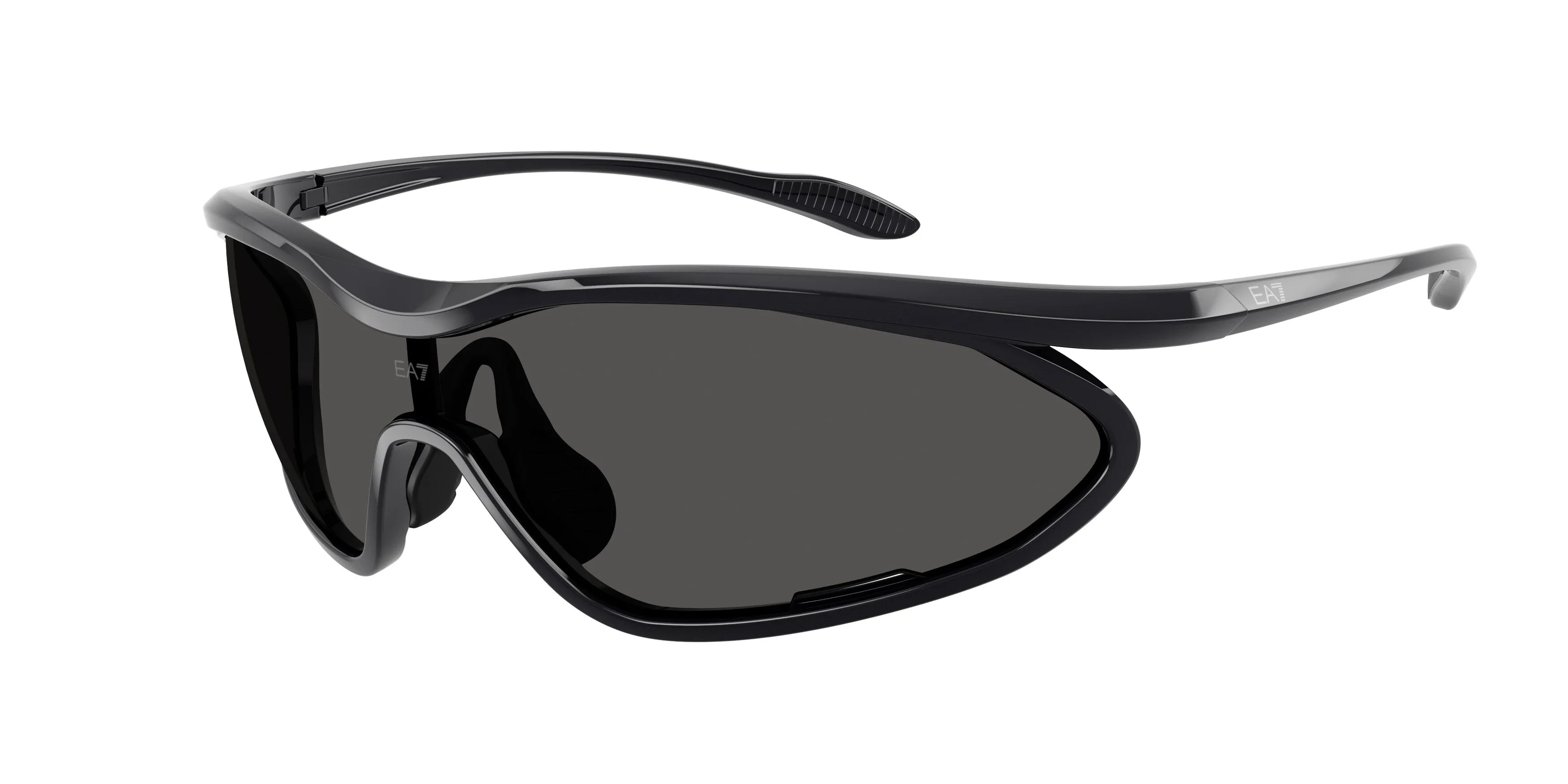Moncler Q74013 644087 Occhiali da sole Iniettato Blu Grigio Geometrica Normale - immagine 1