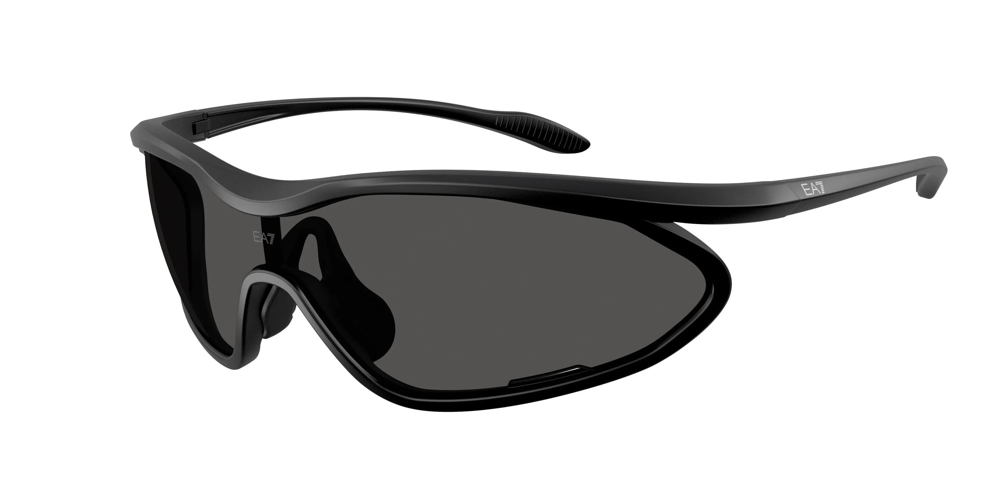 Moncler Q74013 628887 Occhiali da sole Iniettato Nero Grigio Geometrica Normale - immagine 1