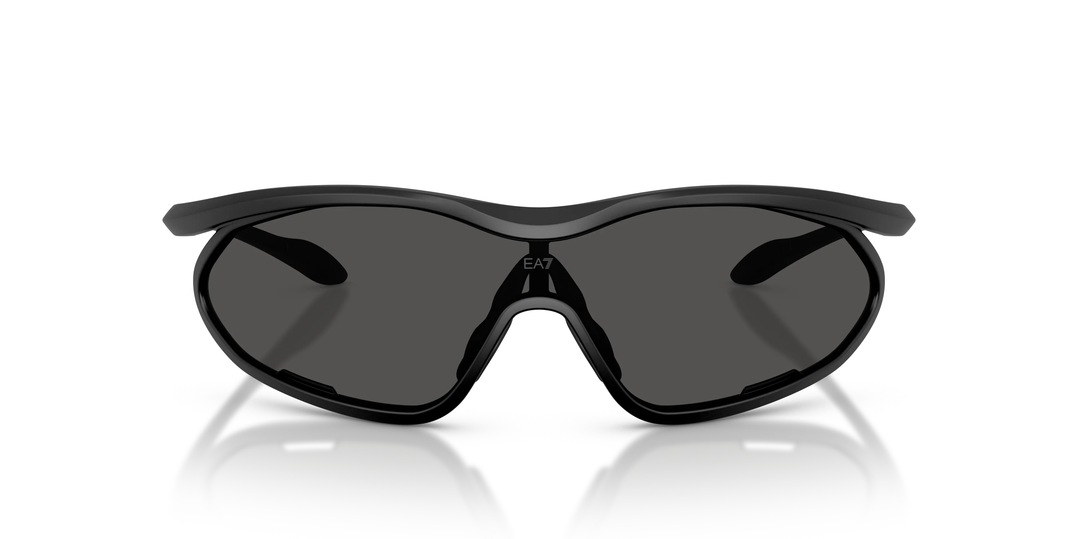 Moncler Q74013 628887 Occhiali da sole Iniettato Nero Grigio Geometrica Normale - immagine 3