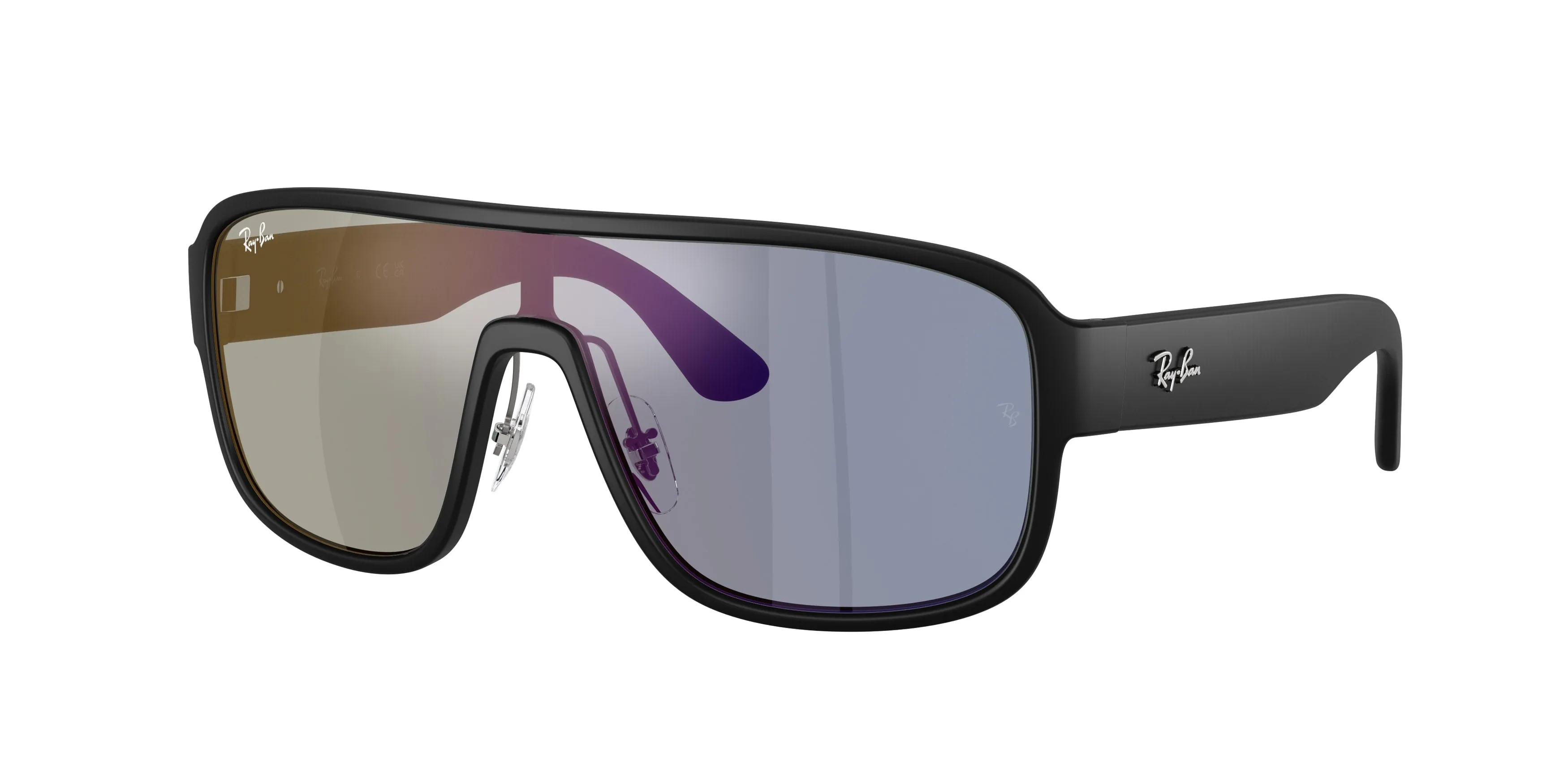 Ray - Ban RB2229 901SB2 Occhiali da sole Acetato Nero Squadrata Normale - immagine 1