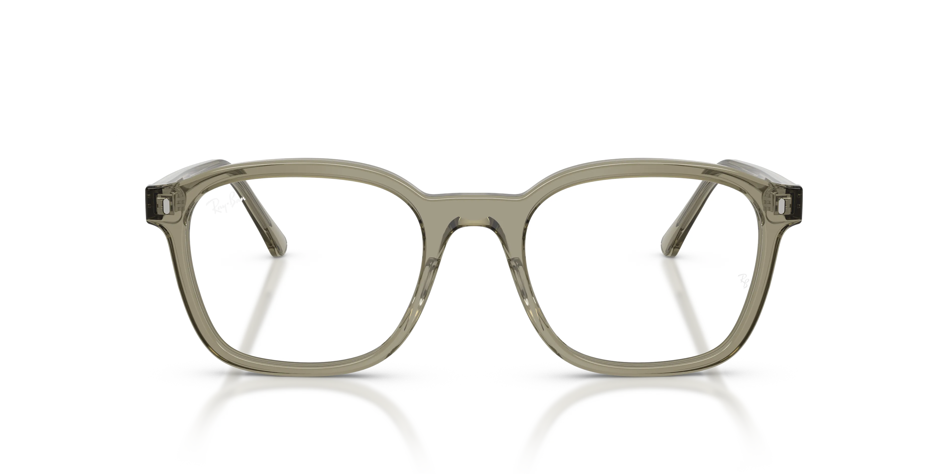 Ray - Ban RX5460 8300 Montature da vista Acetato Verde Squadrata Normale - immagine 3