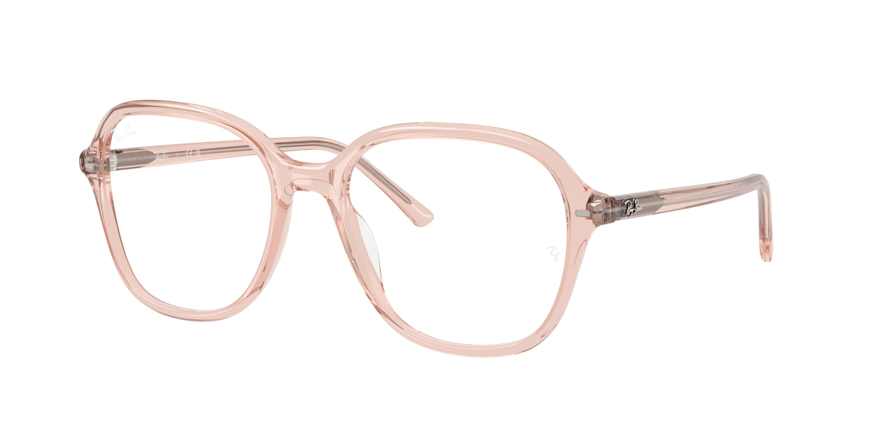 Ray - Ban RX5456 8540 Montature da vista Acetato Rosa Squadrata Normale - immagine 1