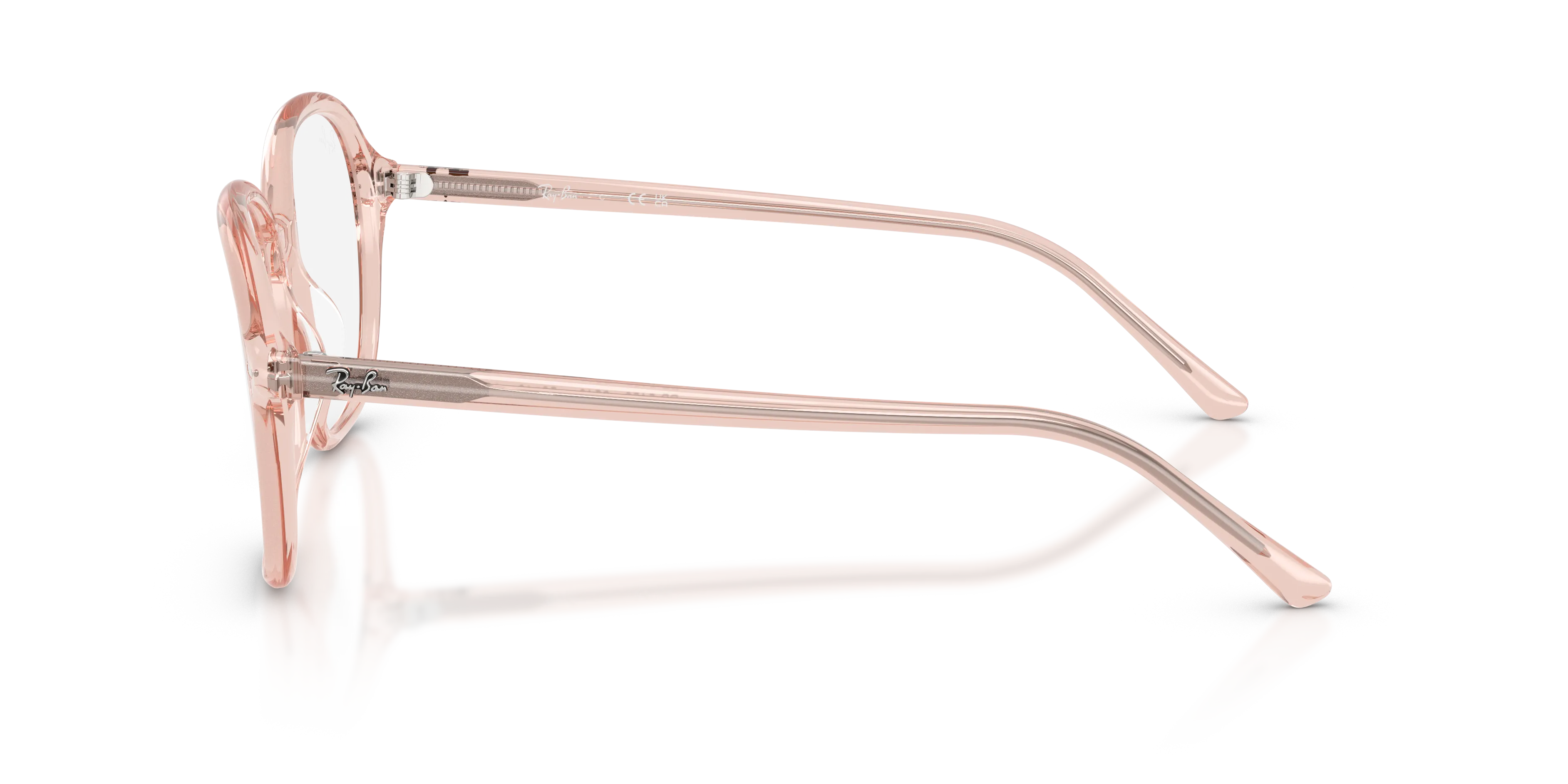 Ray - Ban RX5456 8540 Montature da vista Acetato Rosa Squadrata Normale - immagine 4