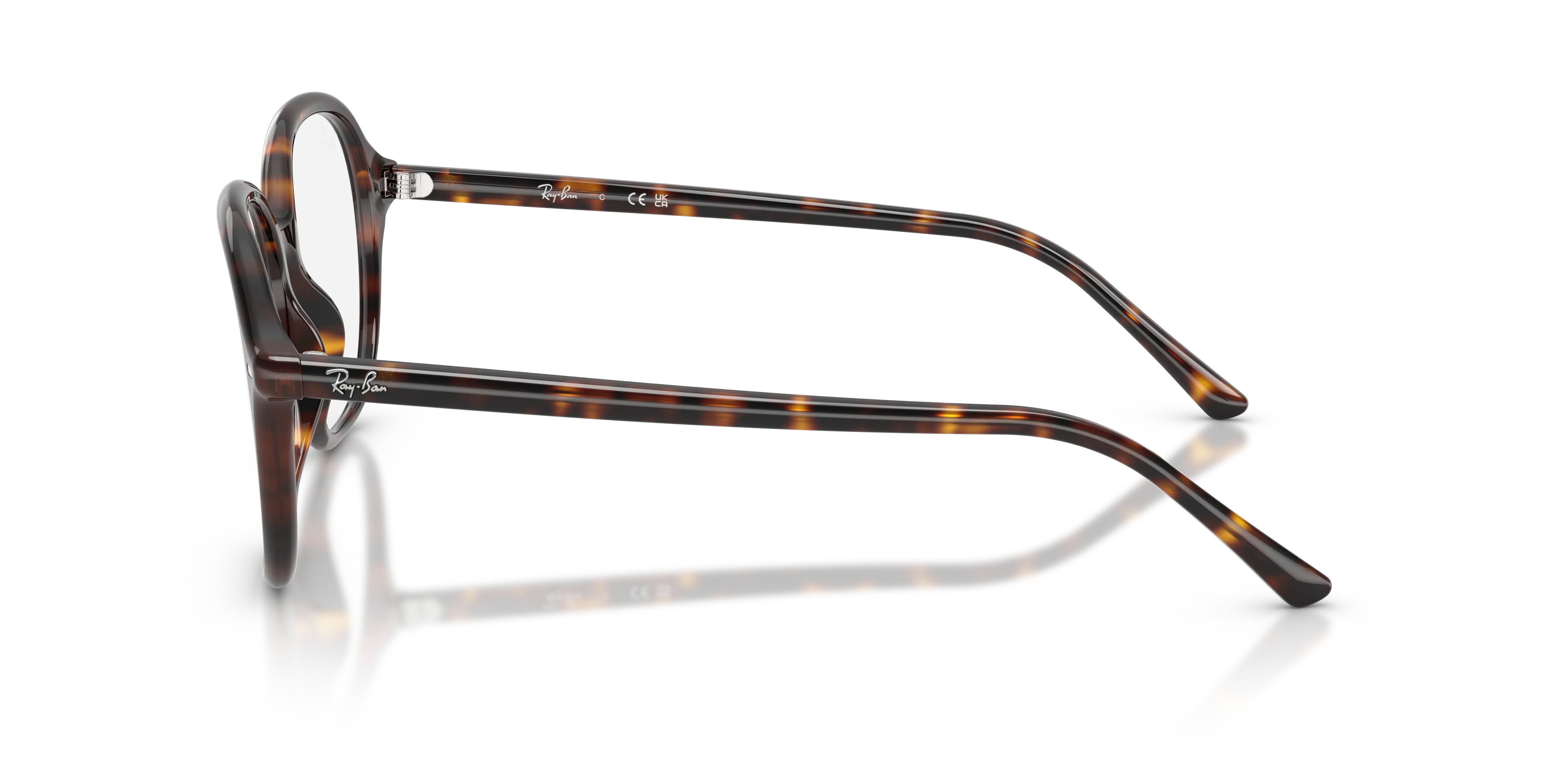 Ray - Ban RX5456 2012 Montature da vista Acetato Tartaruga Squadrata Normale - immagine 4