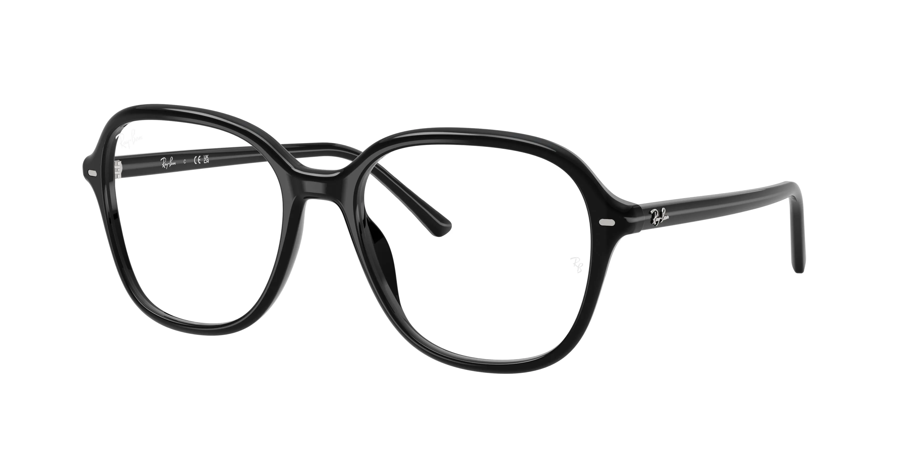 Ray - Ban RX5456 2000 Montature da vista Acetato Nero Squadrata Normale - immagine 1
