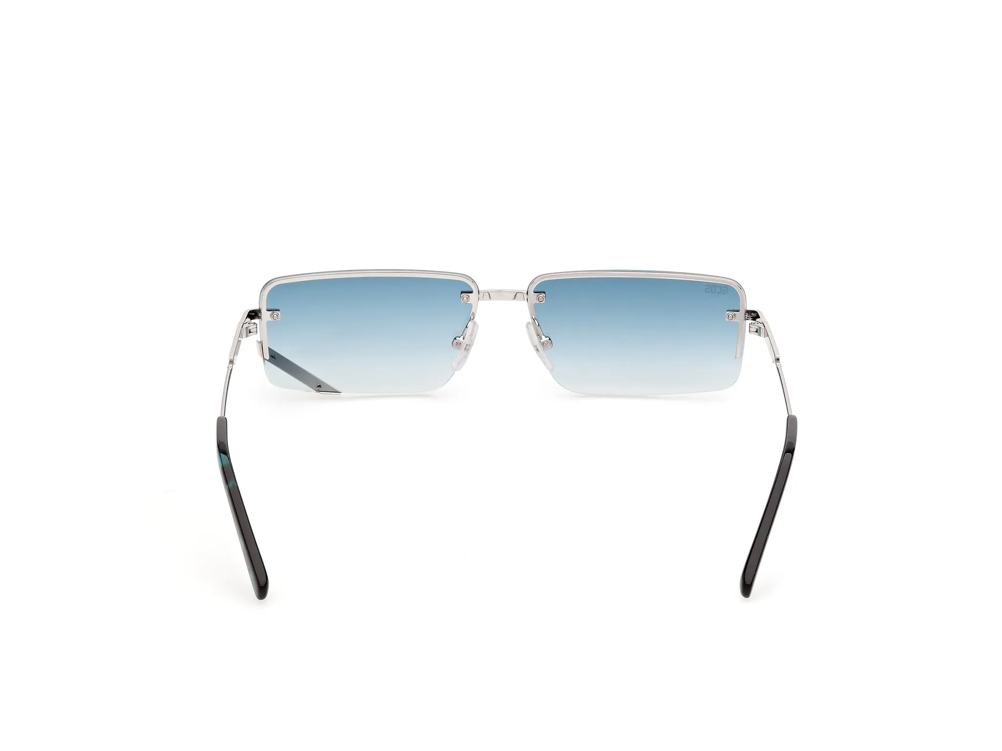 GCDS GD0083 16P Occhiali da sole Metallo Palladio Verde Normale - immagine 4