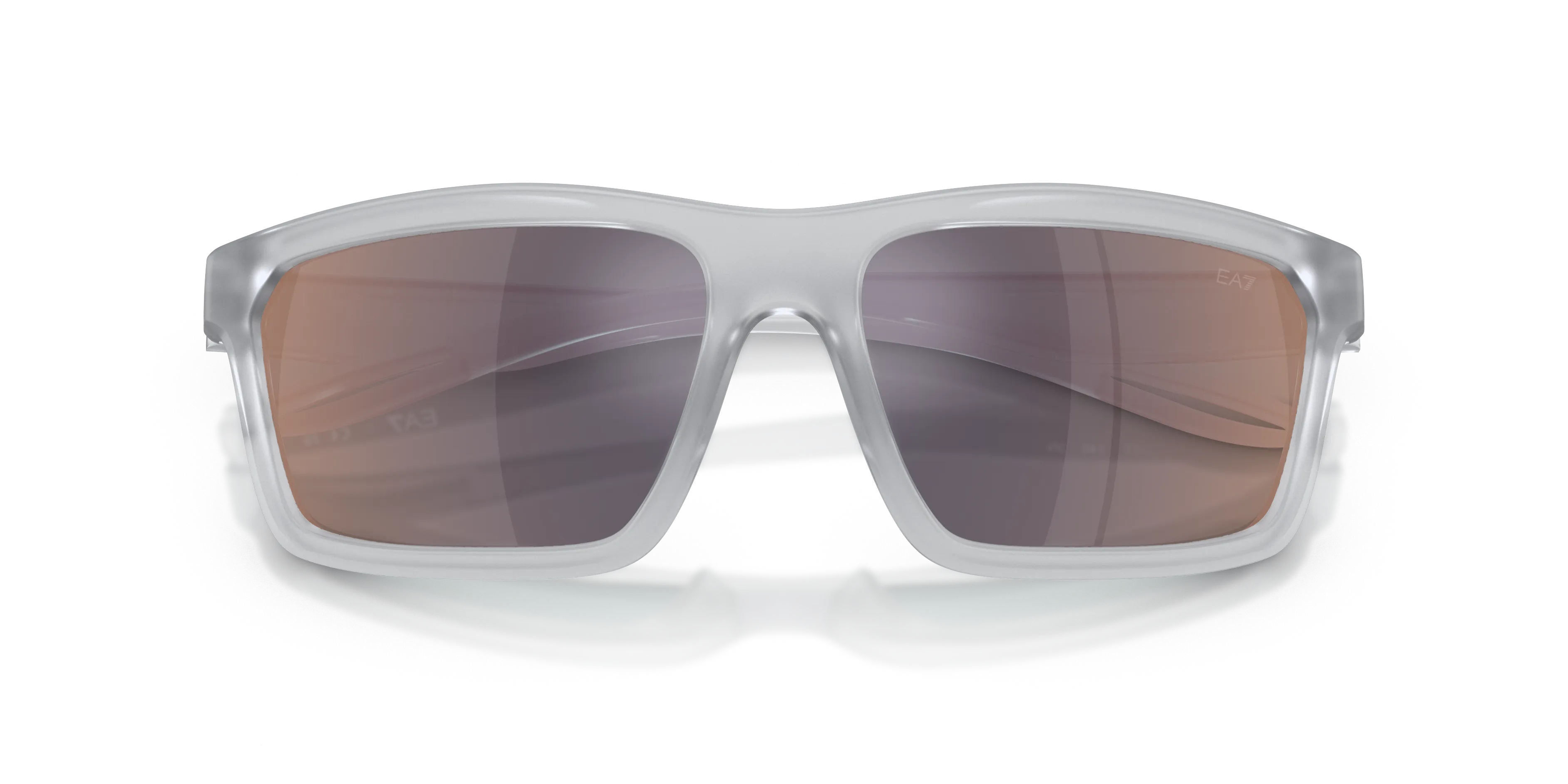 Moncler Q74014 6446/1 Occhiali da sole Iniettato Grigio Grigio Squadrata Normale - immagine 2