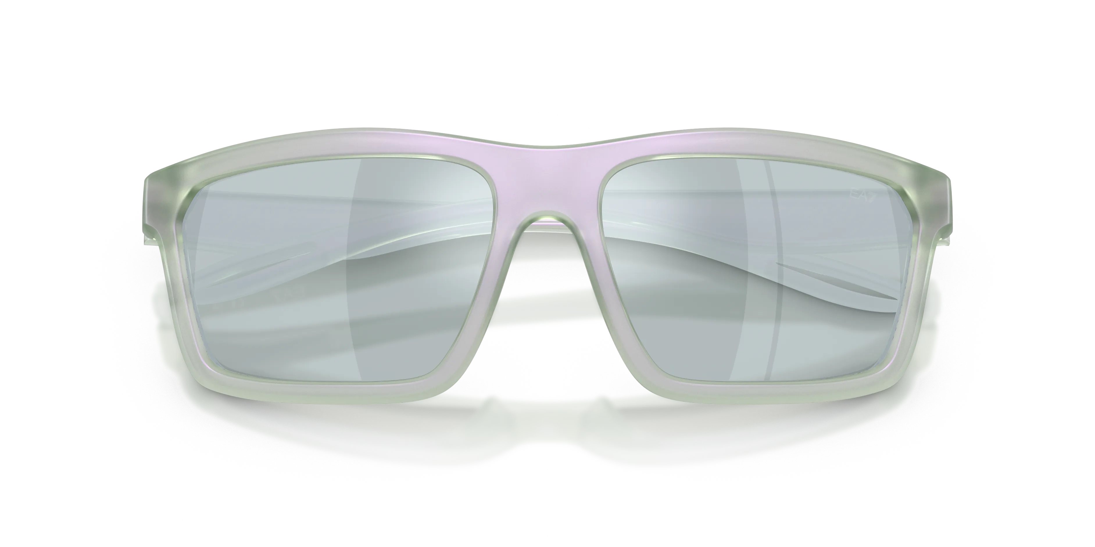 Moncler Q74014 643530 Occhiali da sole Iniettato Verde Verde Squadrata Specchiate - immagine 2