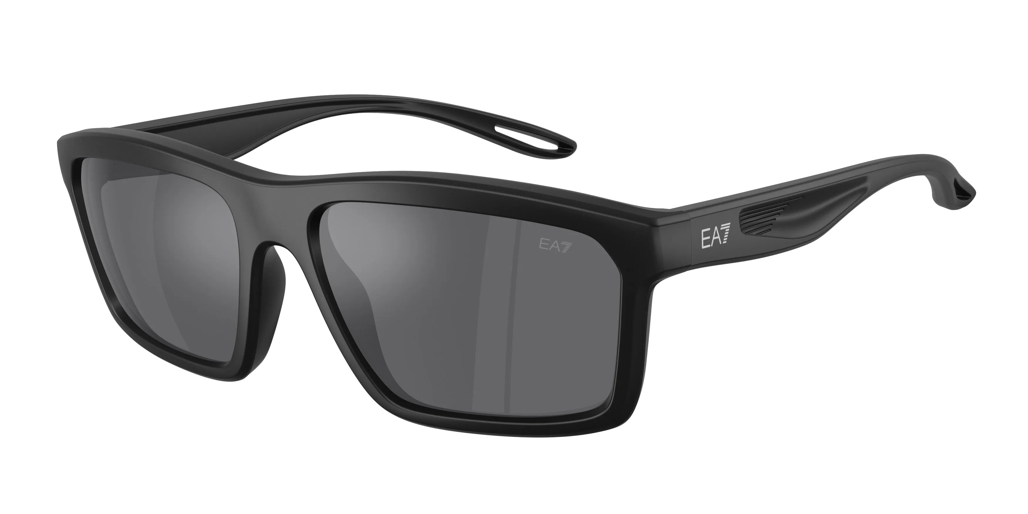 Moncler Q74014 628887 Occhiali da sole Iniettato Nero Grigio Squadrata Specchiate - immagine 1