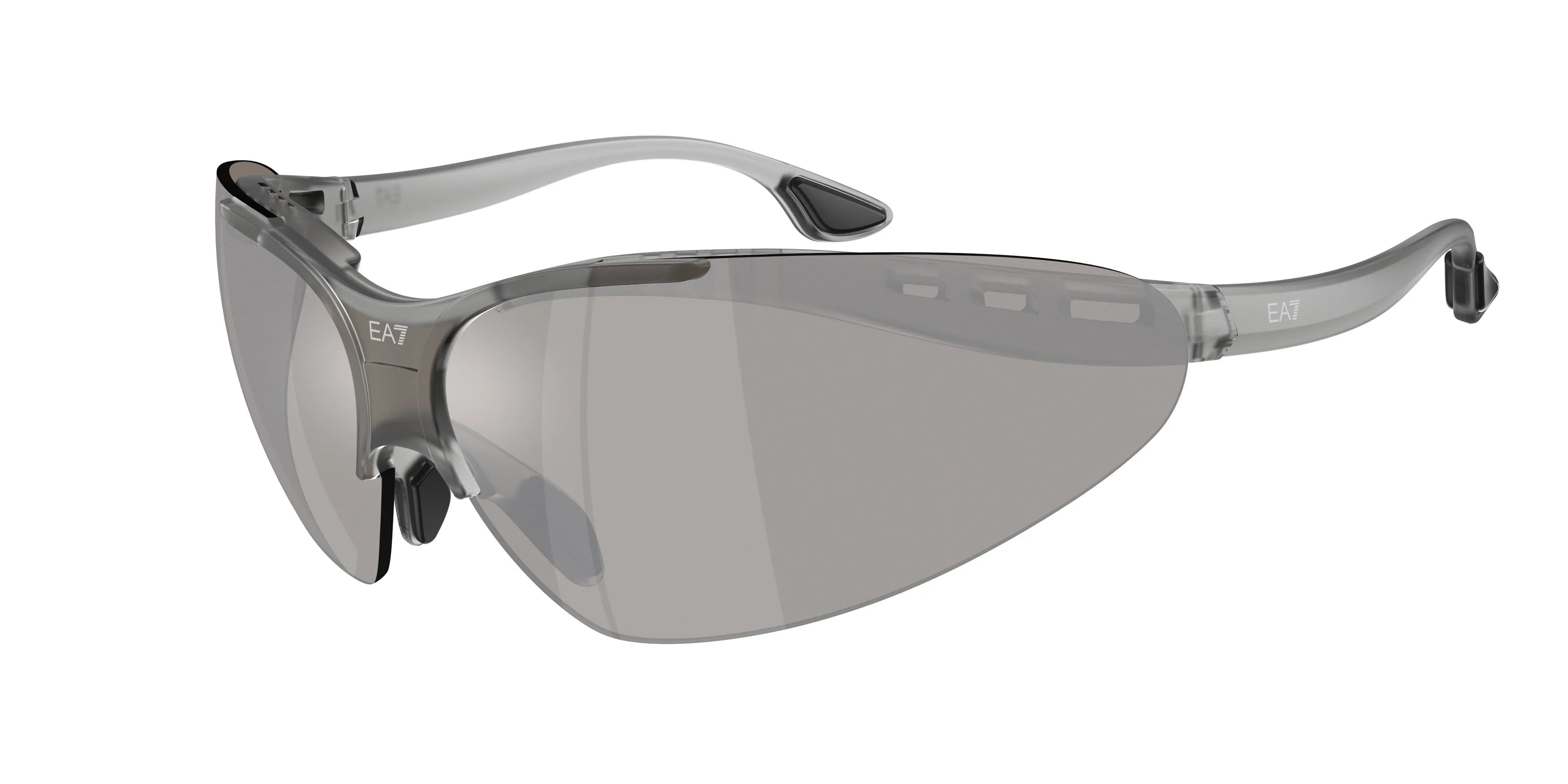 Moncler Q74007 63586G Occhiali da sole Iniettato Grigio Grigio Geometrica Specchiate - immagine 1