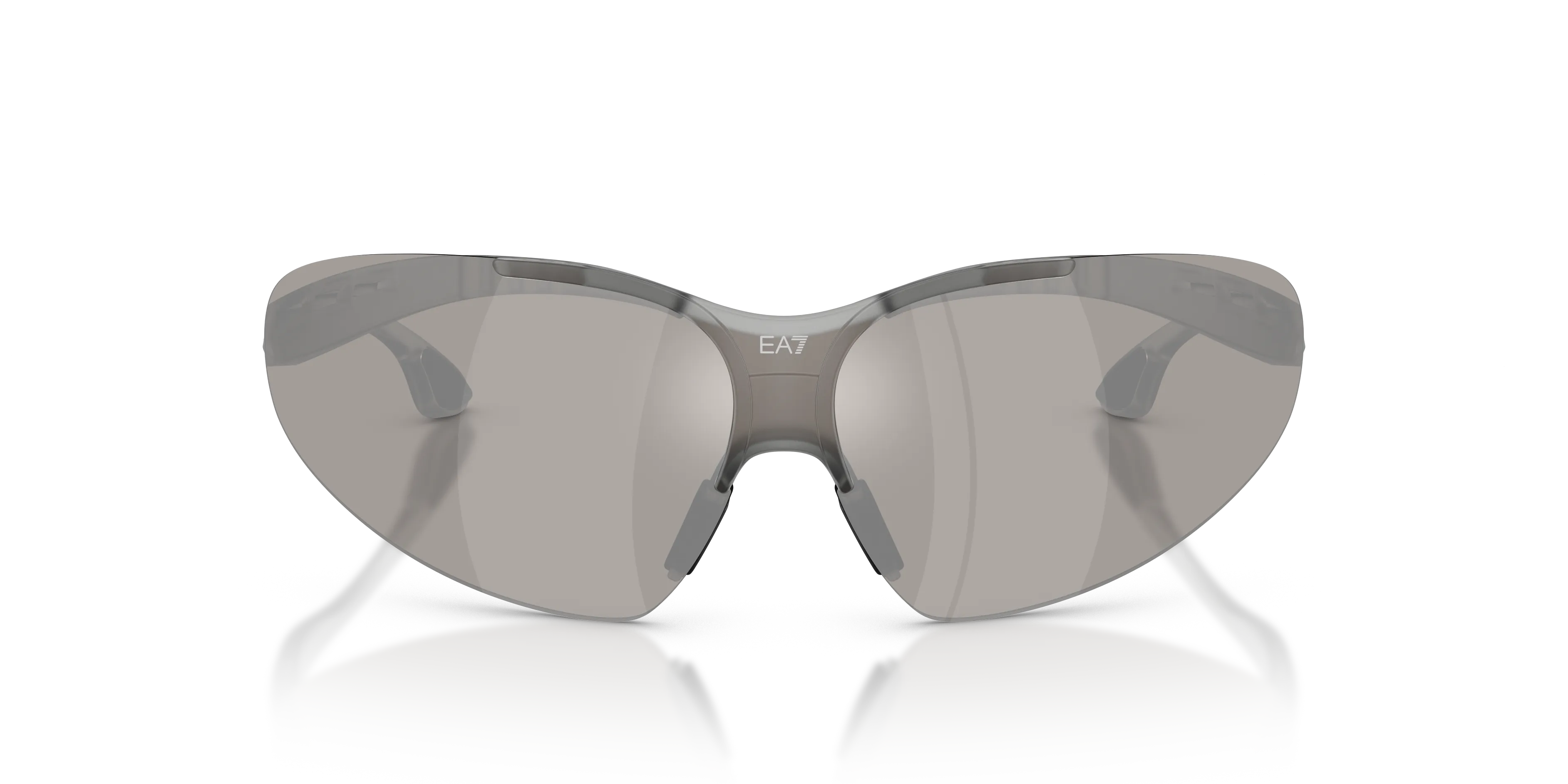 Moncler Q74007 63586G Occhiali da sole Iniettato Grigio Grigio Geometrica Specchiate - immagine 3