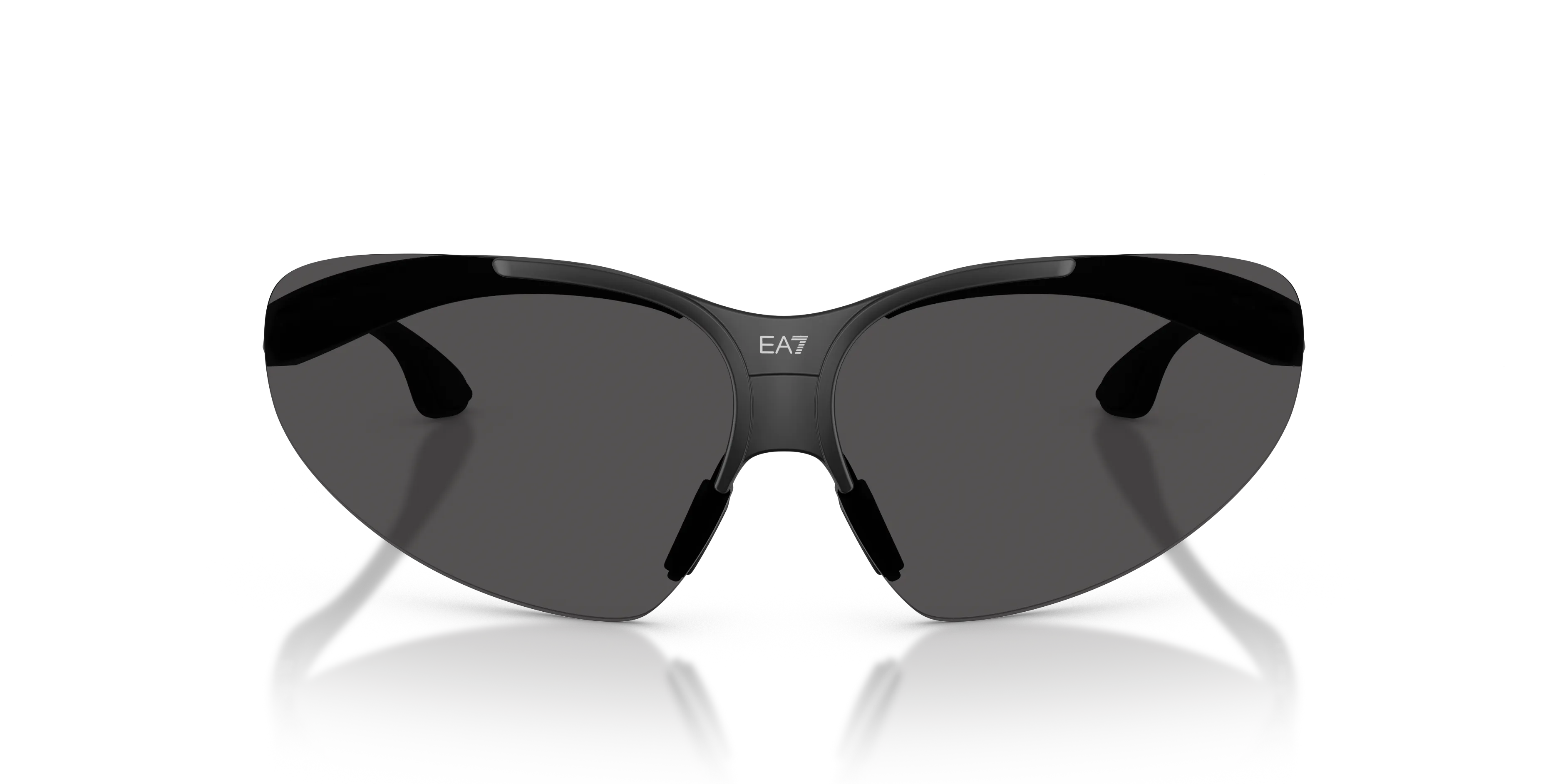 Moncler Q74007 628887 Occhiali da sole Iniettato Nero Grigio Geometrica Normale - immagine 3