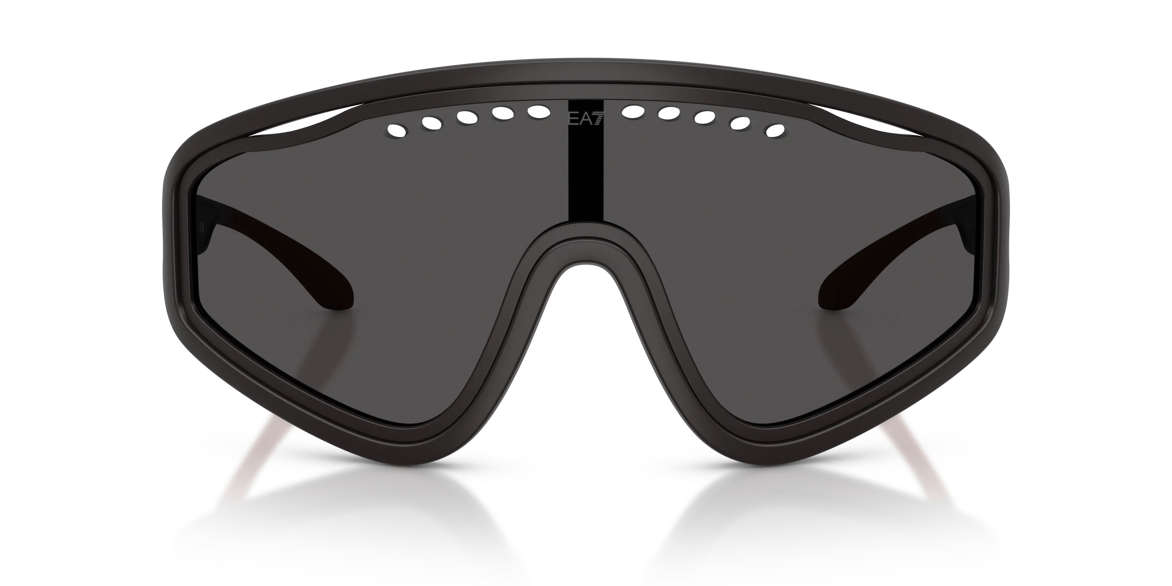 Moncler Q74005 635187 Occhiali da sole Iniettato Grigio Grigio Geometrica Normale - immagine 3