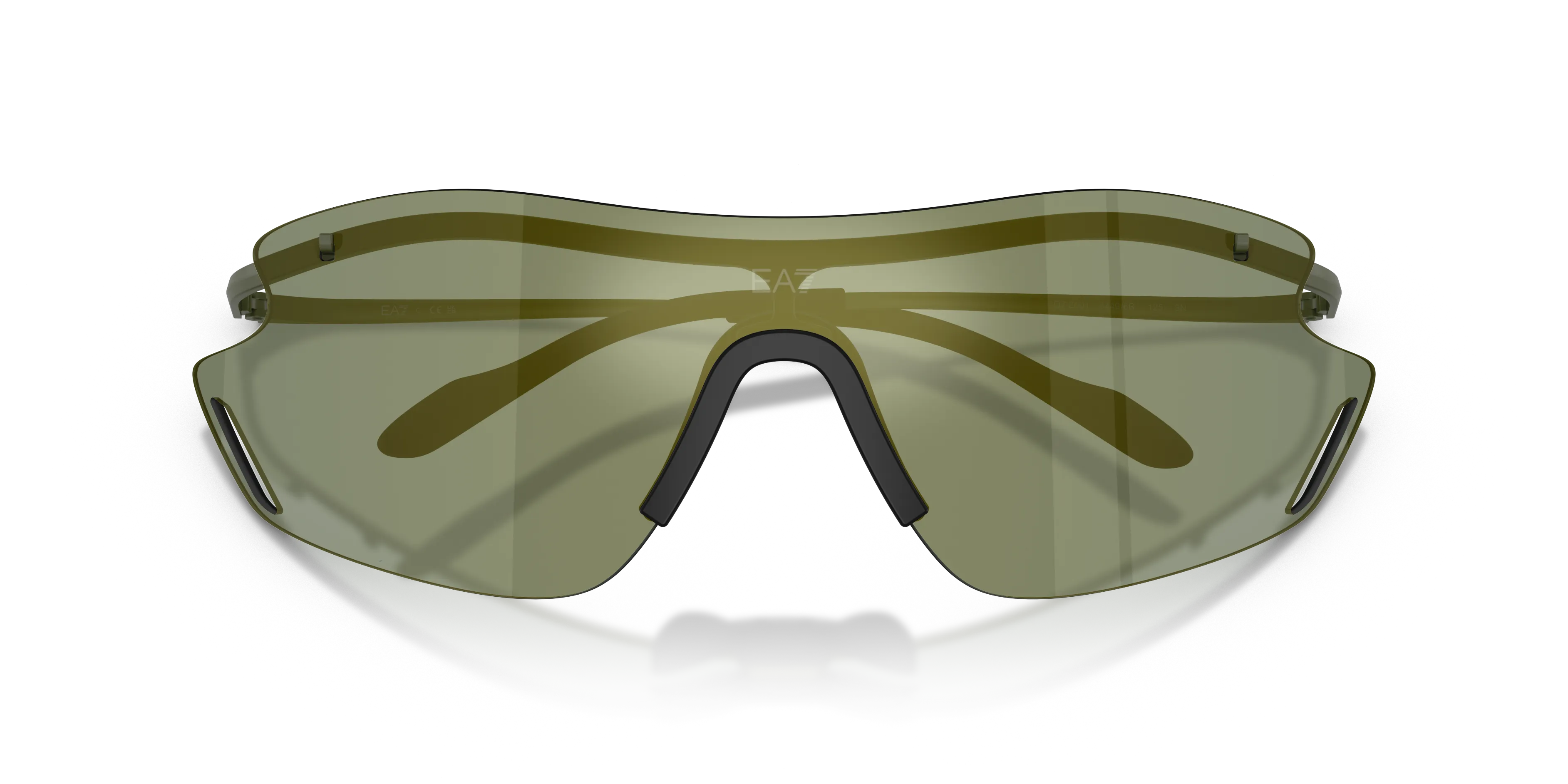 Moncler Q72001 34496R Occhiali da sole Metallo Verde Verde Geometrica Specchiate - immagine 2