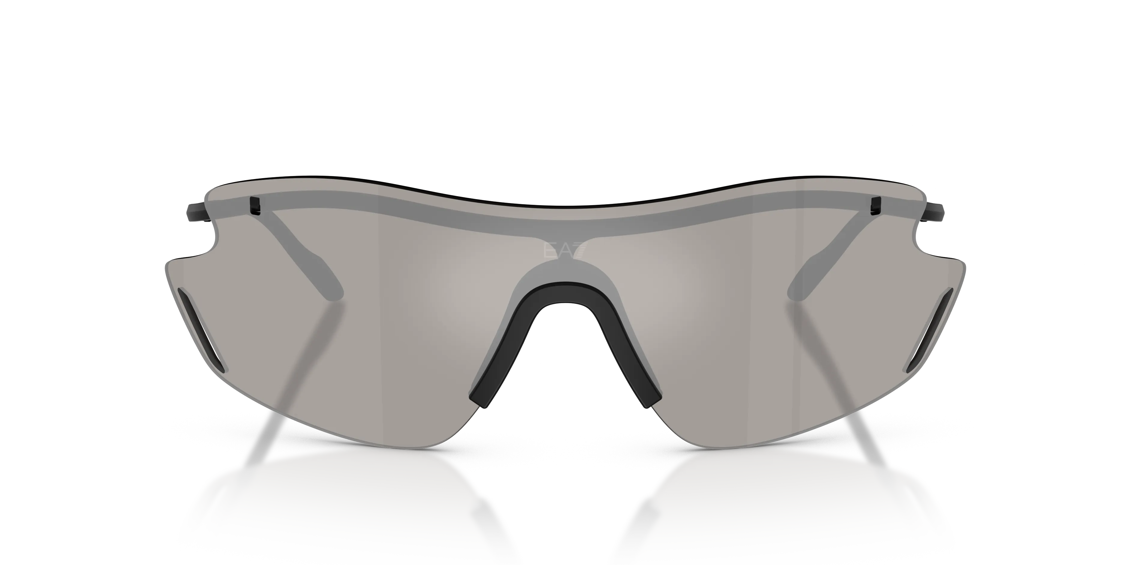 Moncler Q72001 30016G Occhiali da sole Metallo Nero Grigio Geometrica Specchiate - immagine 3
