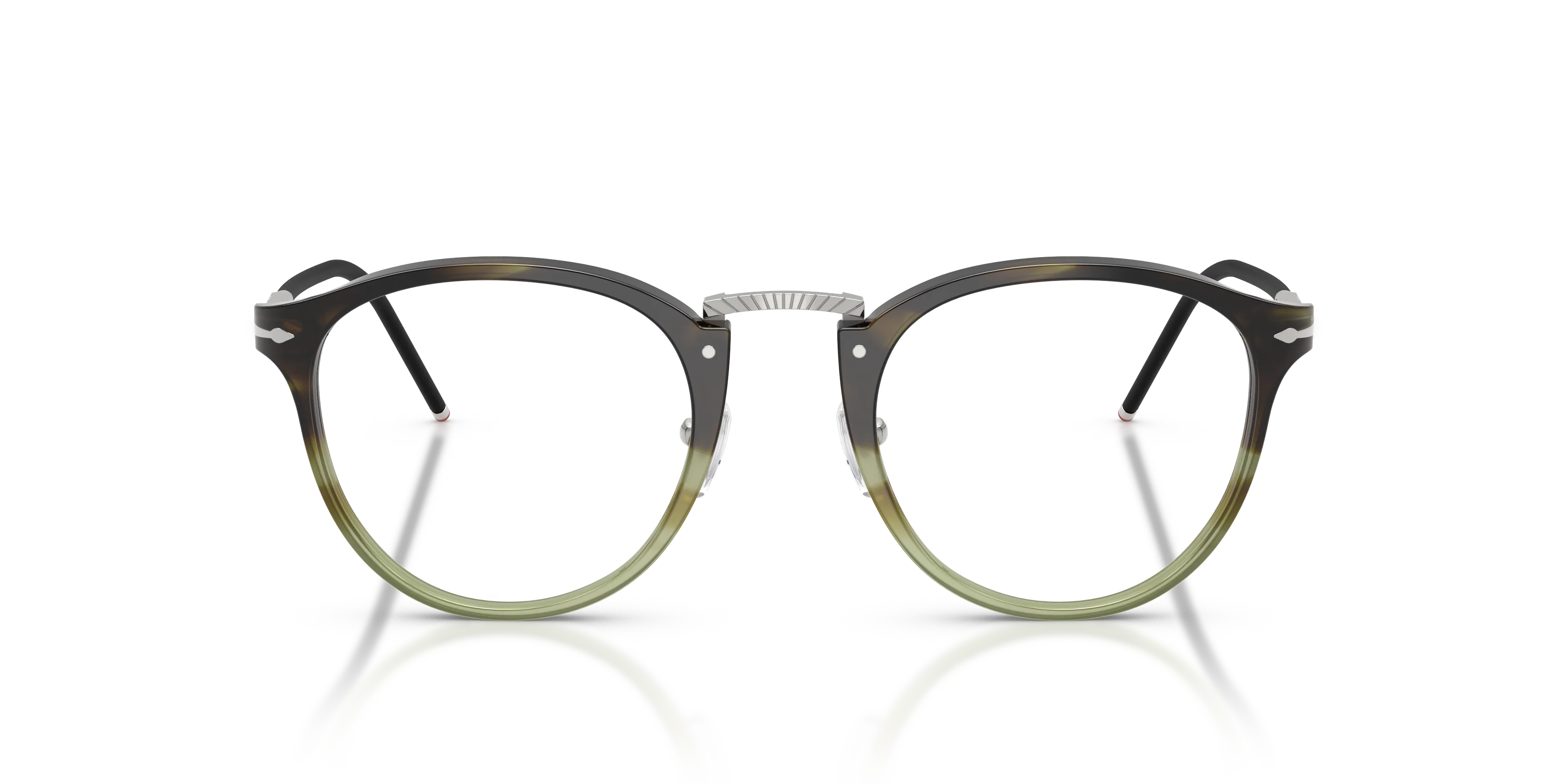 Persol PO3416V 1259 Montature da vista Acetato Marrone Trasparente Pantos Normale - immagine 3