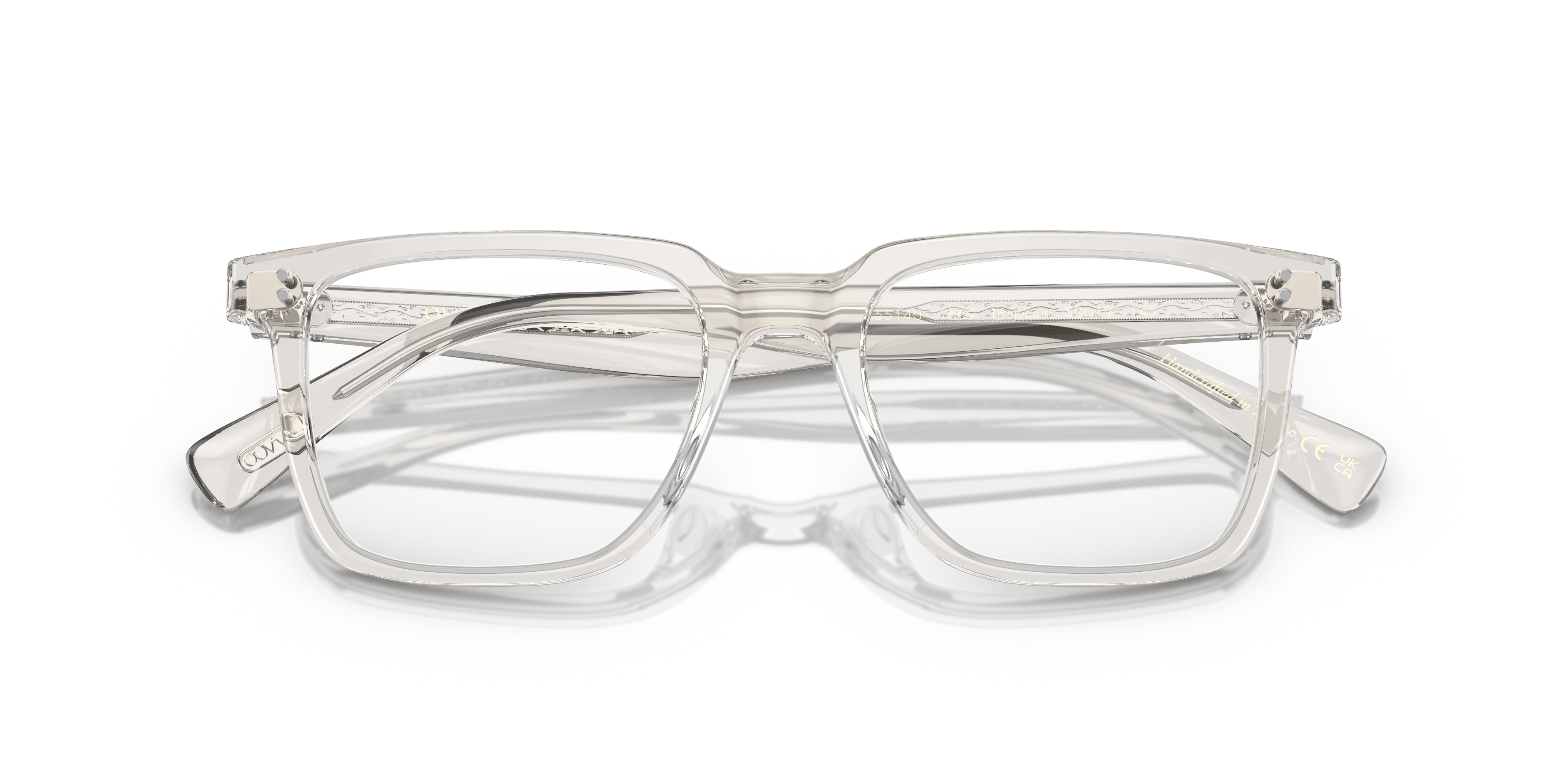 Oliver Peoples OV5419U LACHMAN 1669 Montature da vista Acetato Nero Trasparente Squadrata Normale - immagine 2