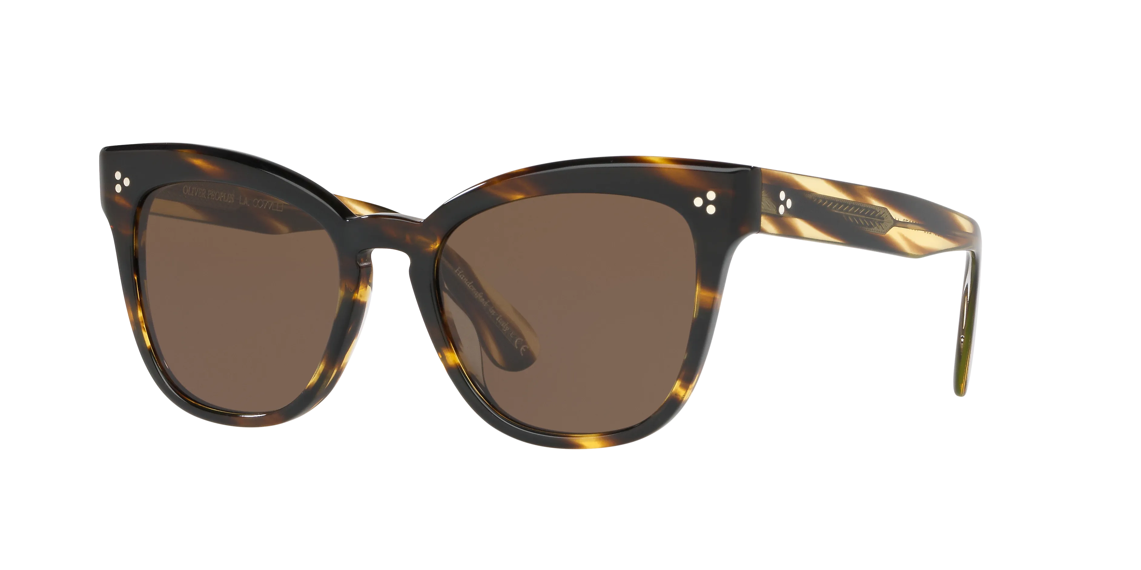Oliver Peoples OV5372SU MARIANELA 100373 Occhiali da sole Acetato Nero Marrone Farfalla Normale - immagine 1