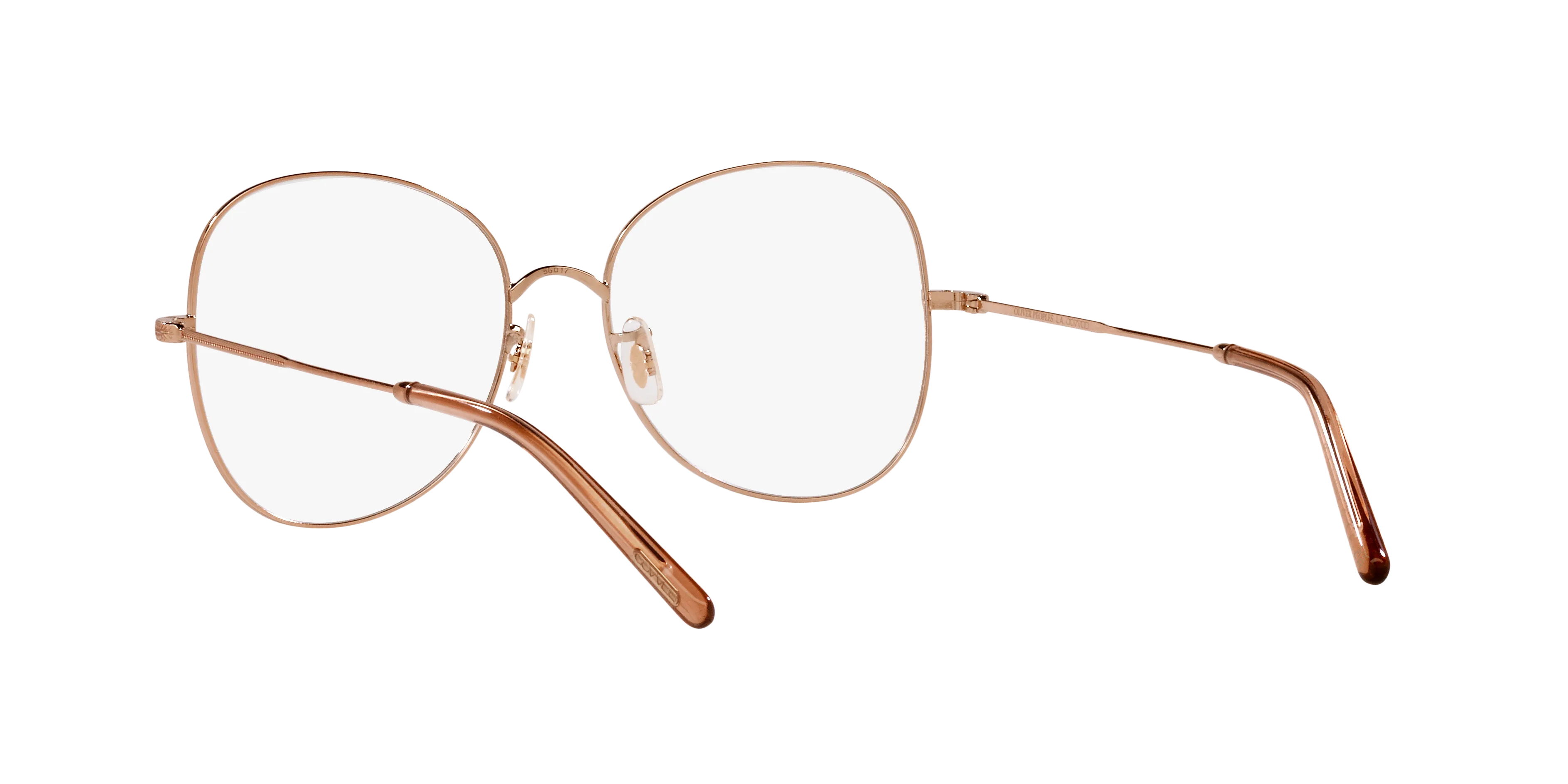 Oliver Peoples OV1313 ELIANE 5246 Montature da vista Metallo Rosa Trasparente Squadrata Normale - immagine 4