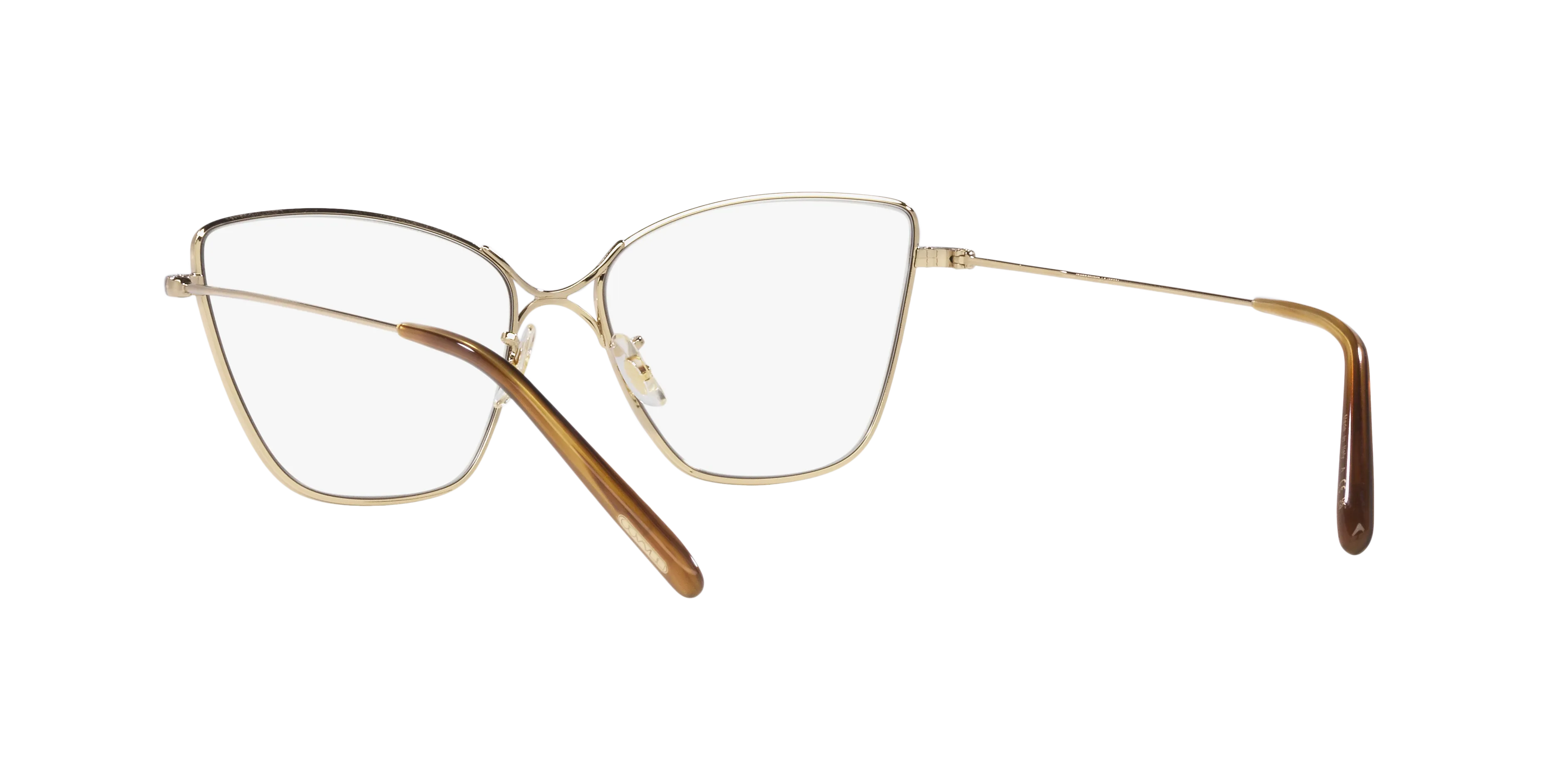 Oliver Peoples OV1288S MARLYSE 5145SB Occhiali da sole Metallo Oro Trasparente Farfalla Normale - immagine 4