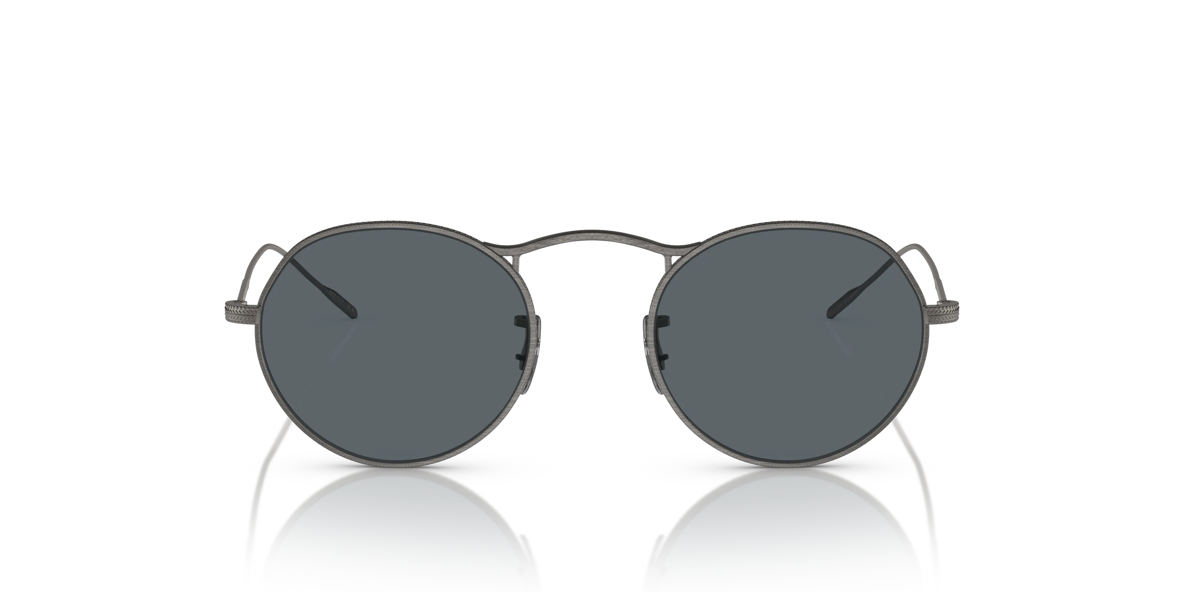 Oliver Peoples OV1220S M-4 30TH 5244R5 Occhiali da sole Metallo Marrone Blu Pantos Normale - immagine 3