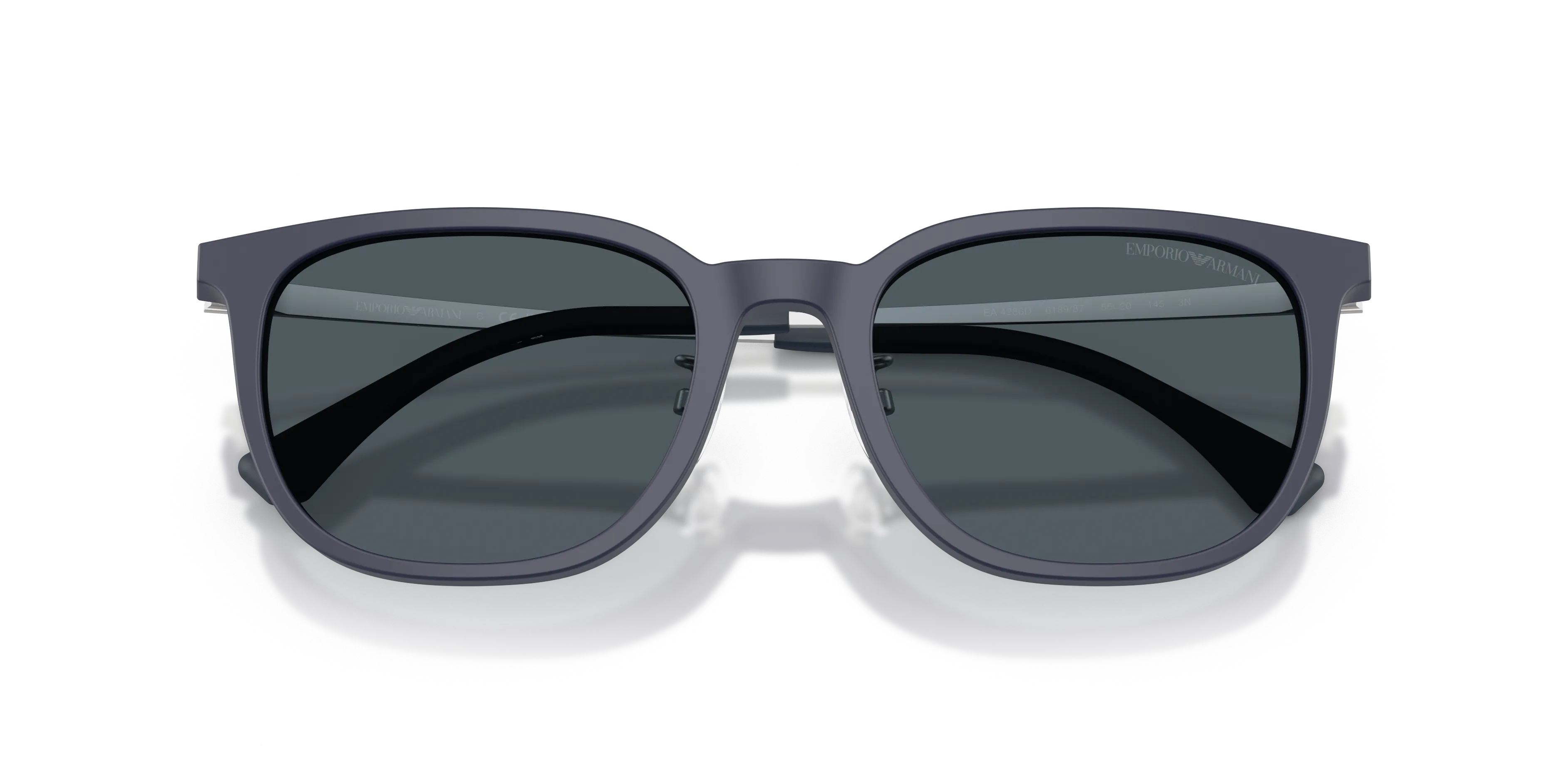 Emporio Armani EA4286D 618987 Occhiali da sole Acetato Blu Grigio Geometrica Normale - immagine 2