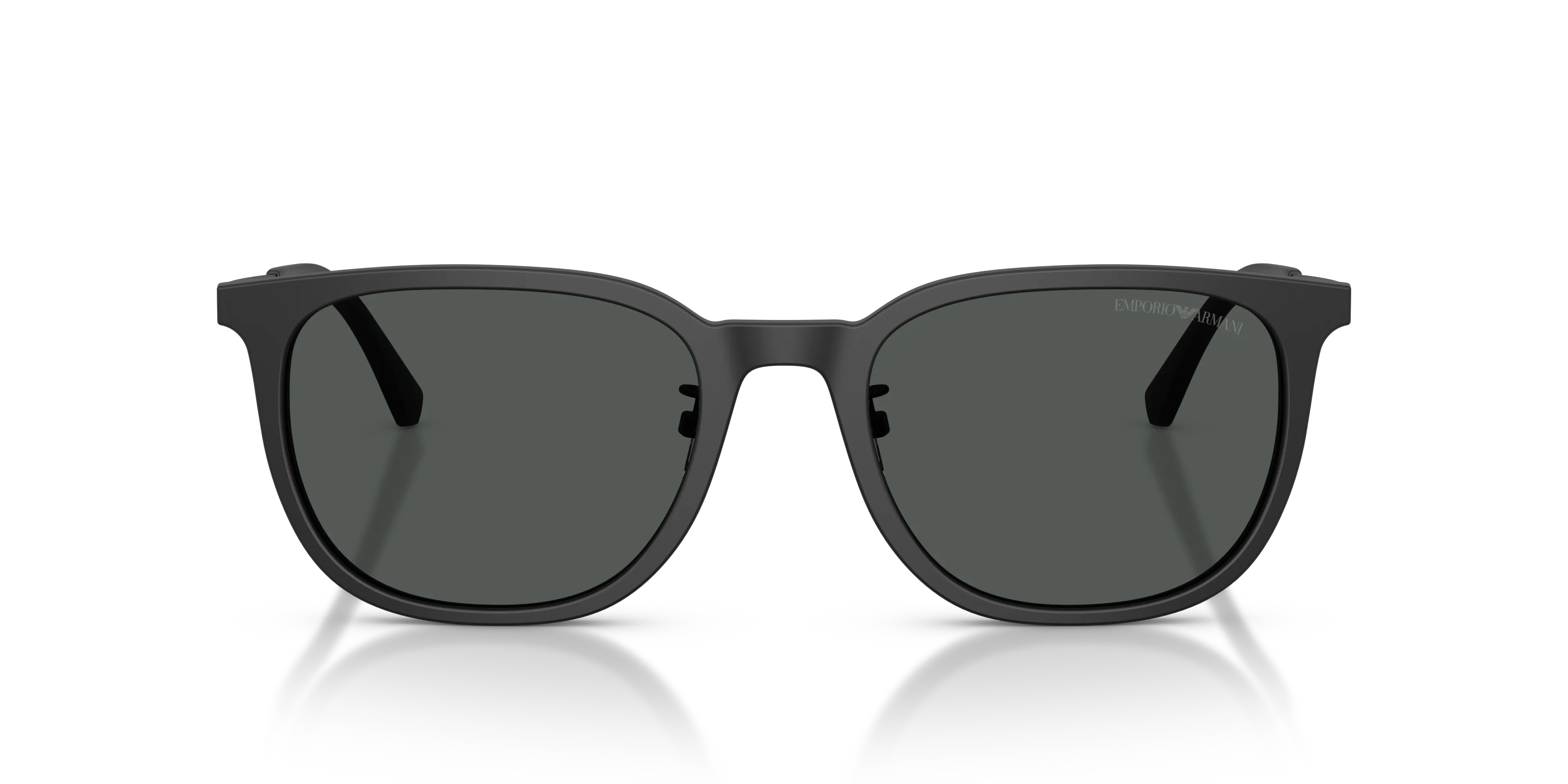 Emporio Armani EA4286D 500187 Occhiali da sole Acetato Nero Grigio Geometrica Normale - immagine 3